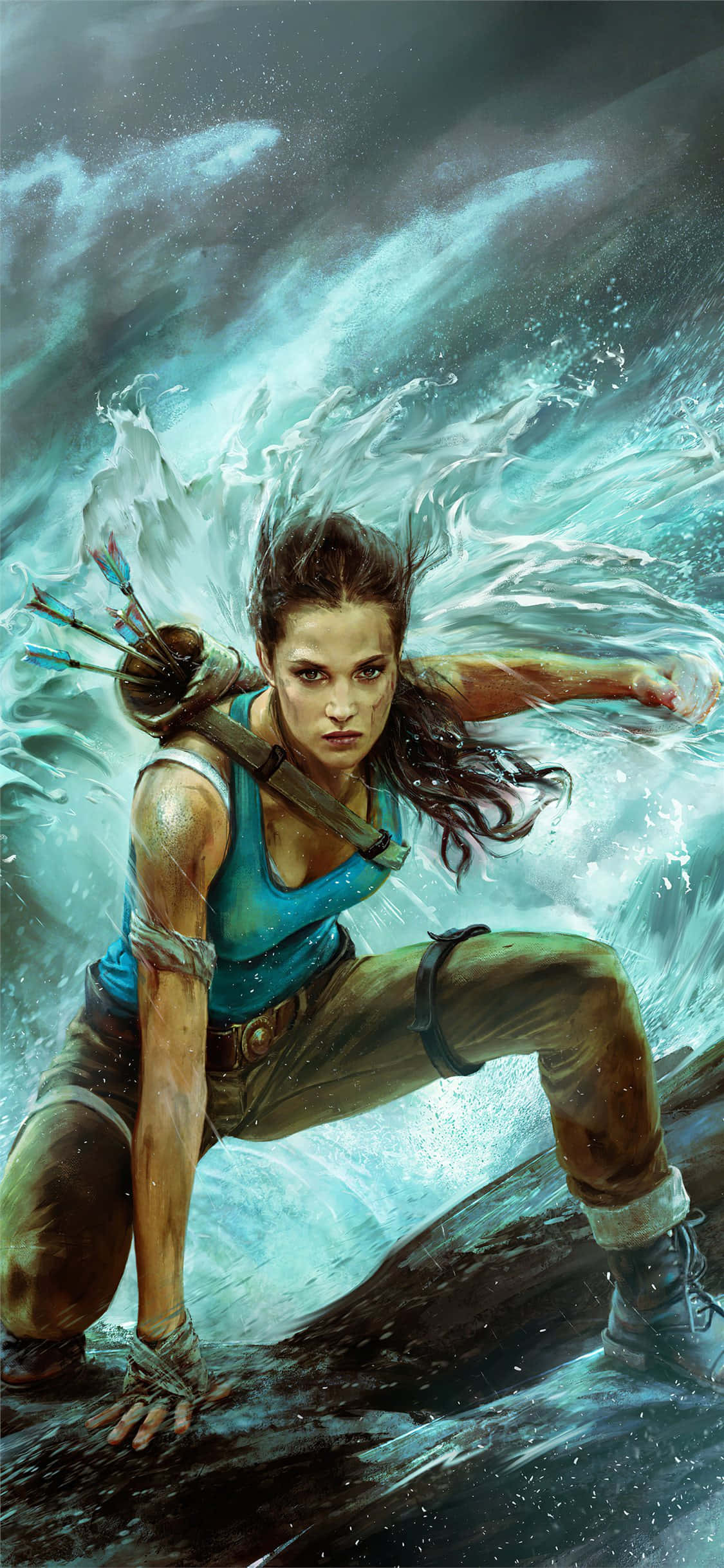 Enjoy ang pinaka-intense at immersive gaming experience gamit ang Pixel 3 at Shadow of the Tomb Raider. Wallpaper