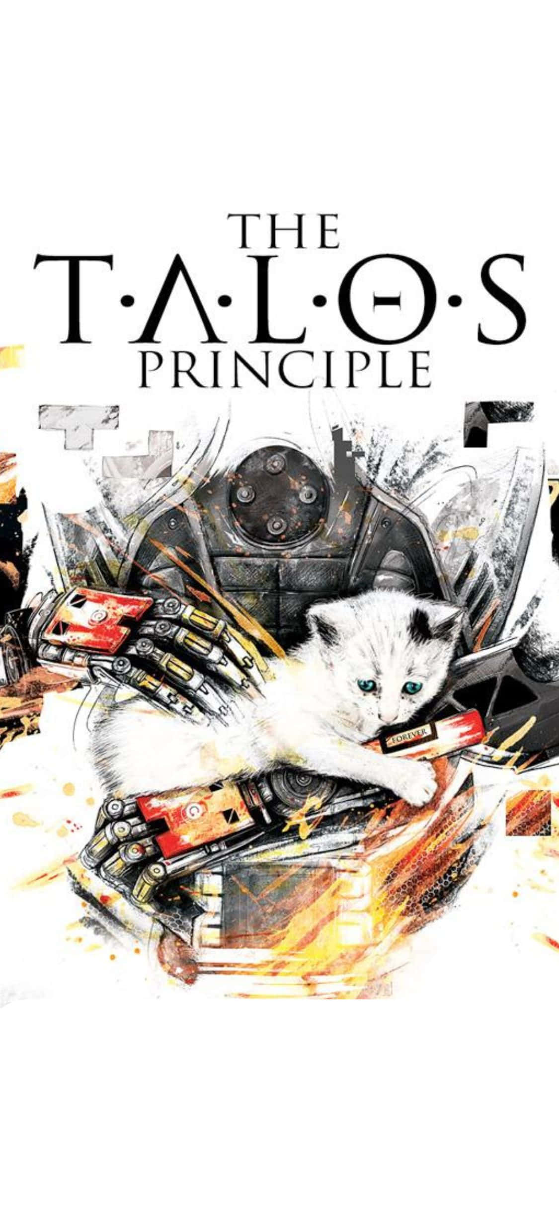 Magsaya sa Matinding Paglalaro gamit ang iPhone Xs at The Talos Principle Wallpaper