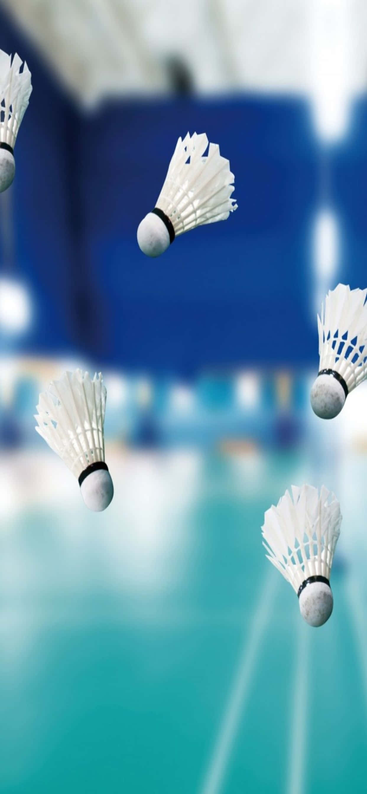 Masiyahan sa Paglalaro ng Badminton gamit ang Pinakabagong iPhone Xs Max Wallpaper