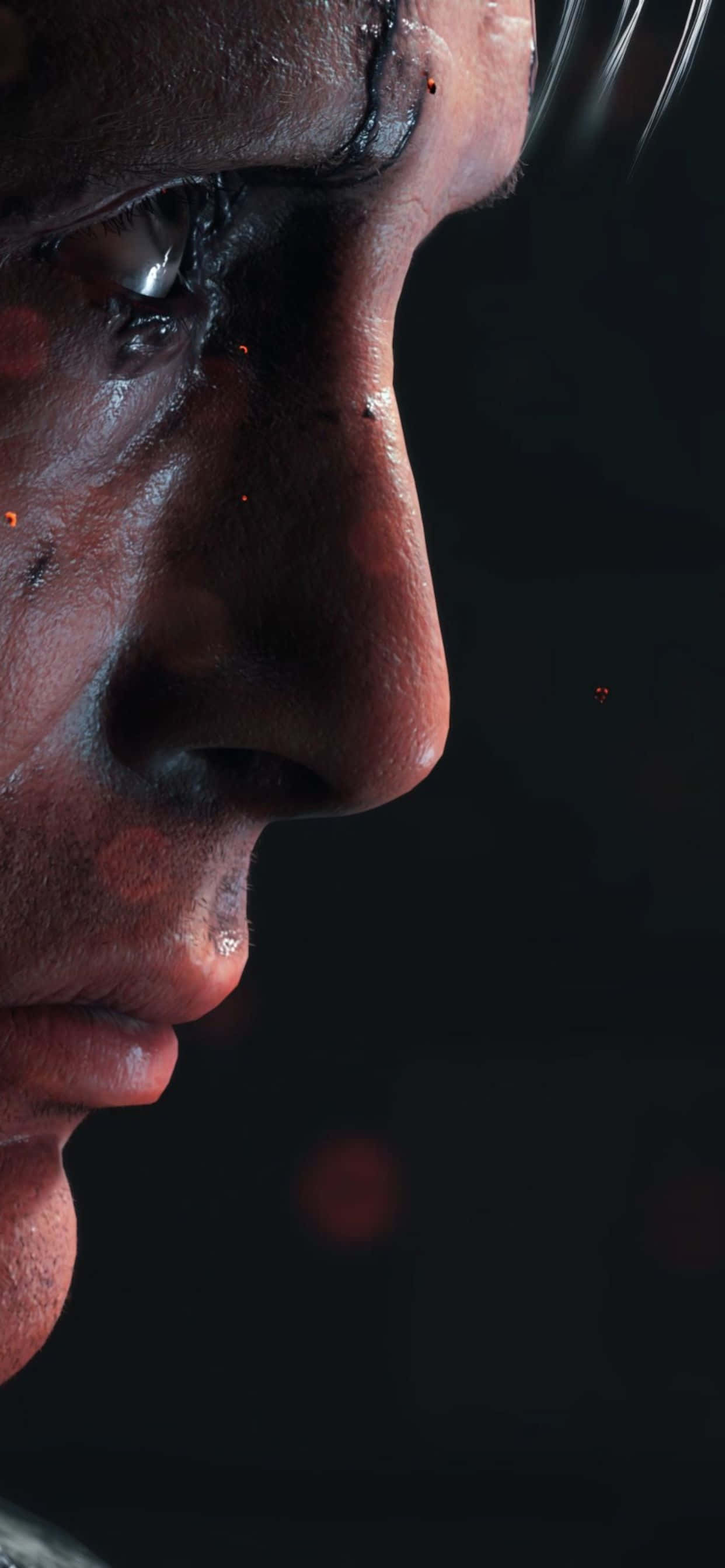 I-enjoy ang magandang gameplay ng Death Stranding sa iyong iPhone Xs Max Wallpaper