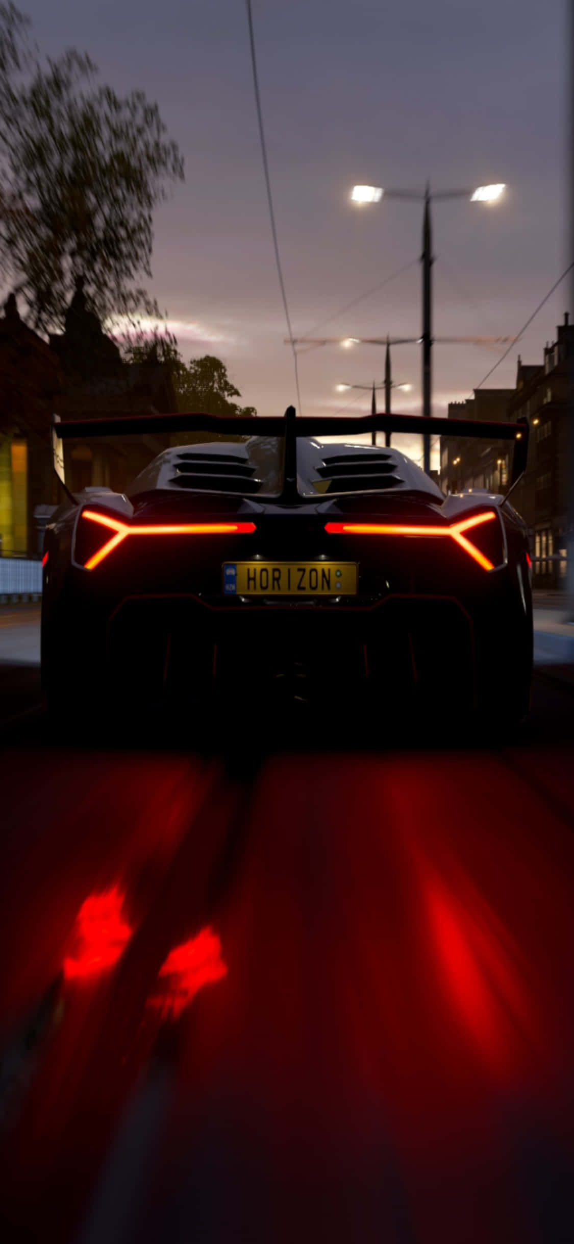 Enjoy the Fun and Ultimate Racing Experience of Forza Horizon 4 on Your iPhone Xs Wallpaper