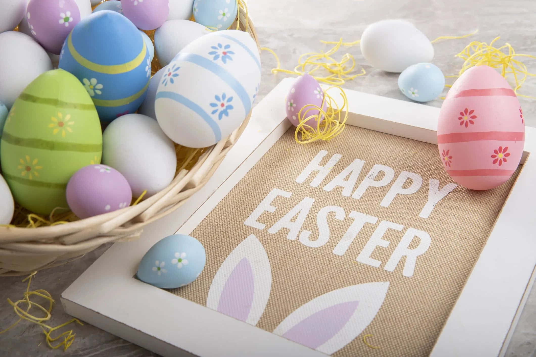 Magsaya ng kagalakan ng Easter kasama ang lahat ng iyong mga minamahal! Wallpaper