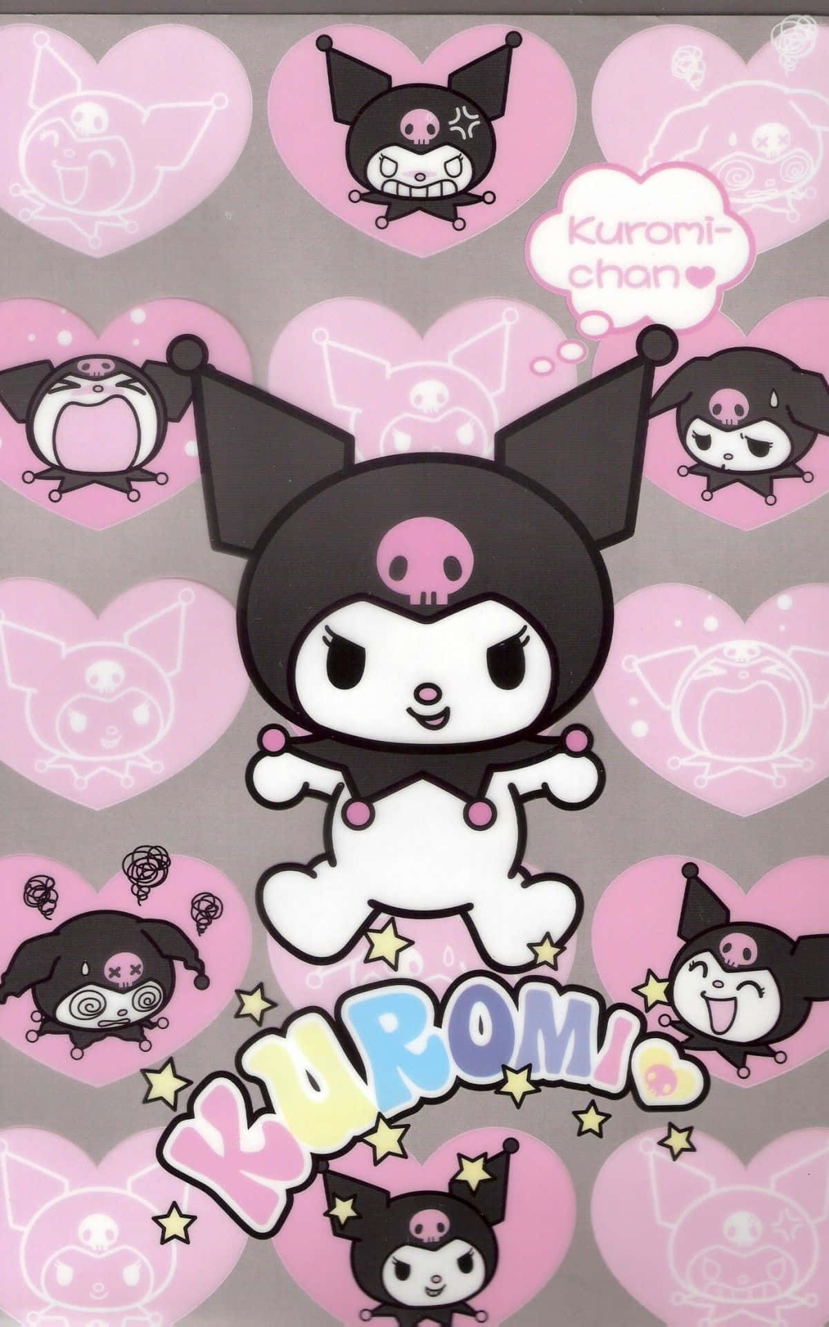 Enjoy your Kuromi iPhone, ang perpektong pagpili para sa mga nagmamahal ng adorable Hello Kitty character. Wallpaper
