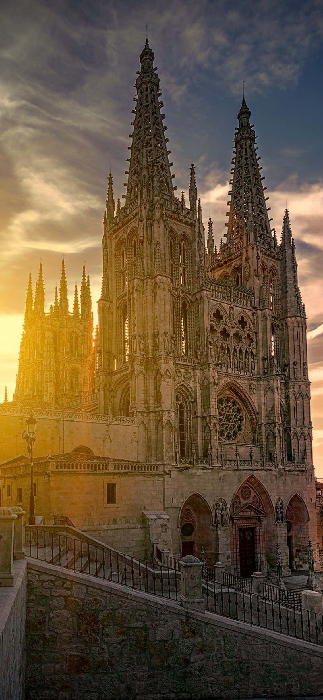Nag-eenjoy ng mga tanawin at tunog ng magandang Granada, Spain Wallpaper