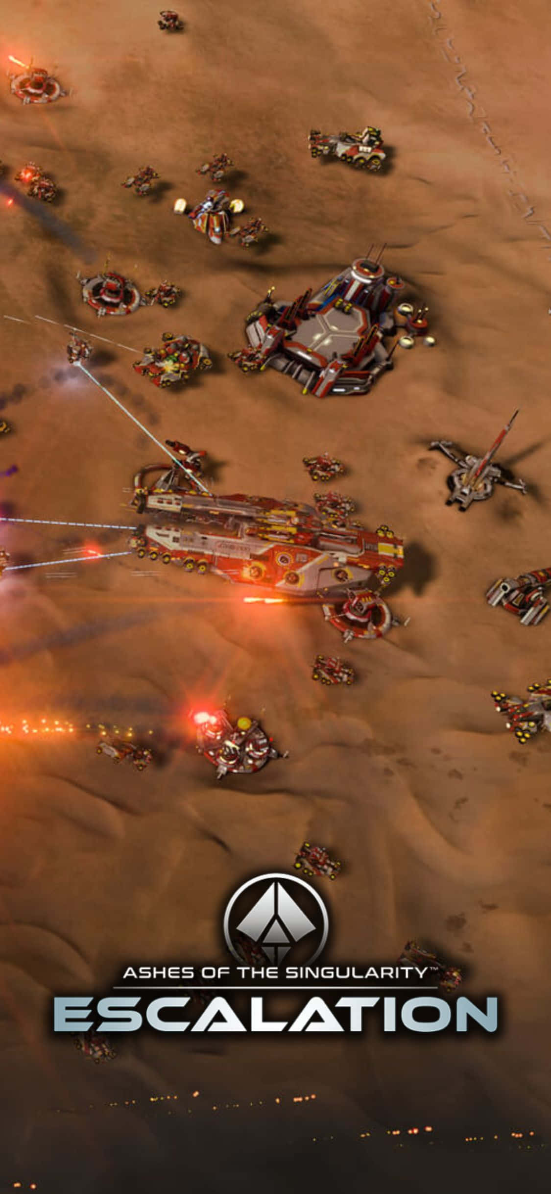 Pumasok sa Matinding High-Tech Mundo ng Ashes of the Singularity Escalation Wallpaper