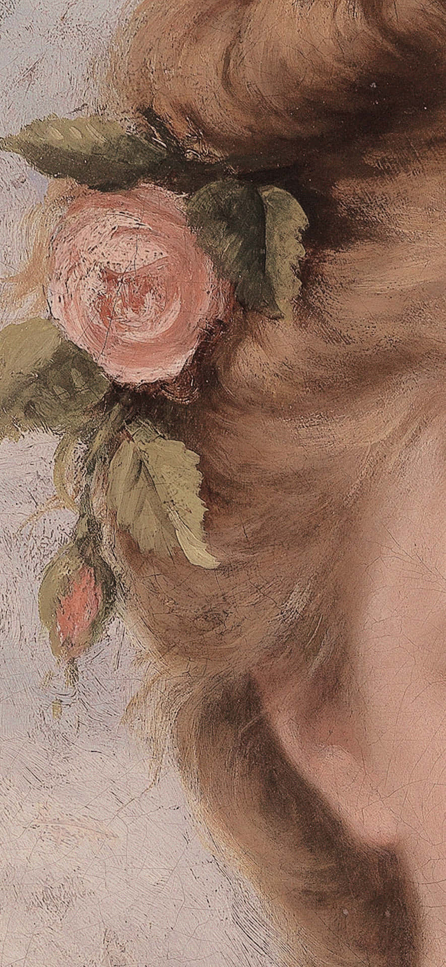 Nakakabighani na Halo ng mga Kulay - Isang Aesthetic na Obra Maestra ng Sining Wallpaper