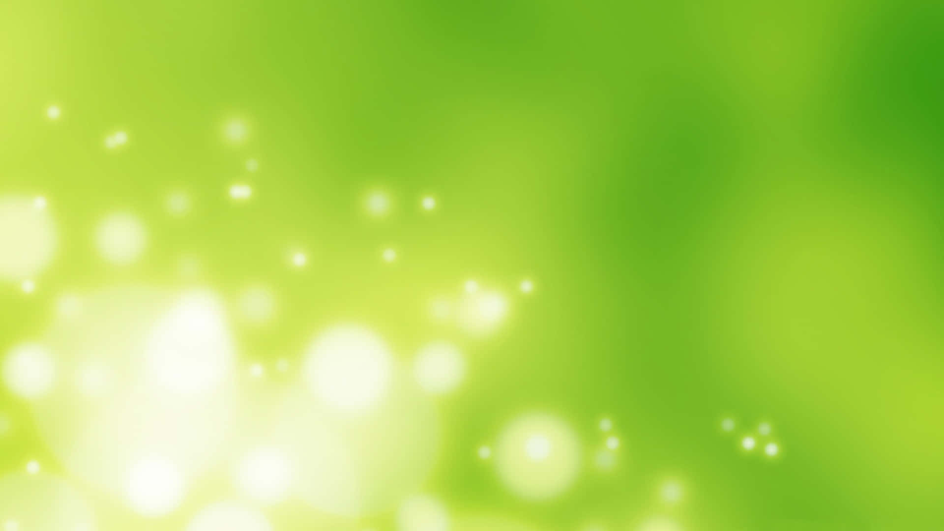 Epekto ng Bokeh sa Gradient na Light Green na Background Wallpaper