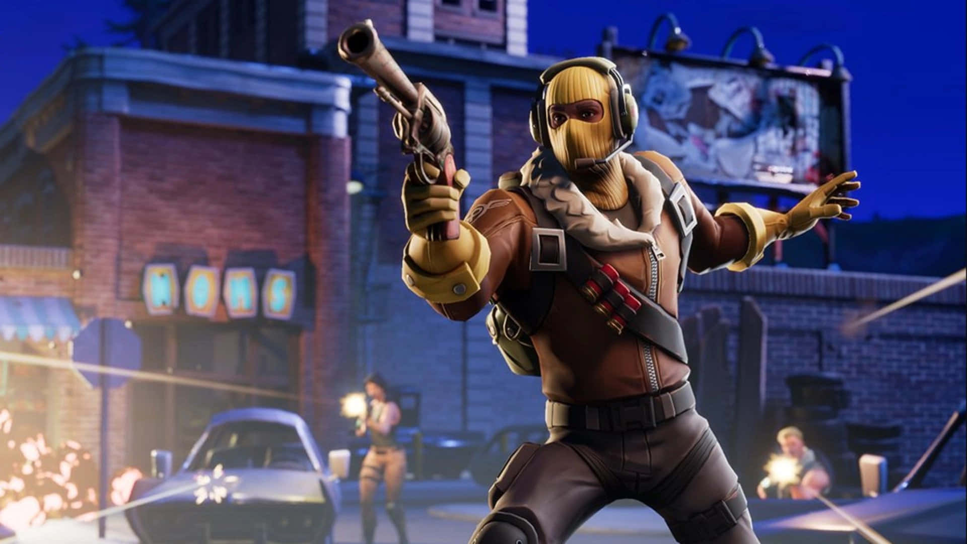 Epic Battle Royale na may Epic Rewards Wallpaper