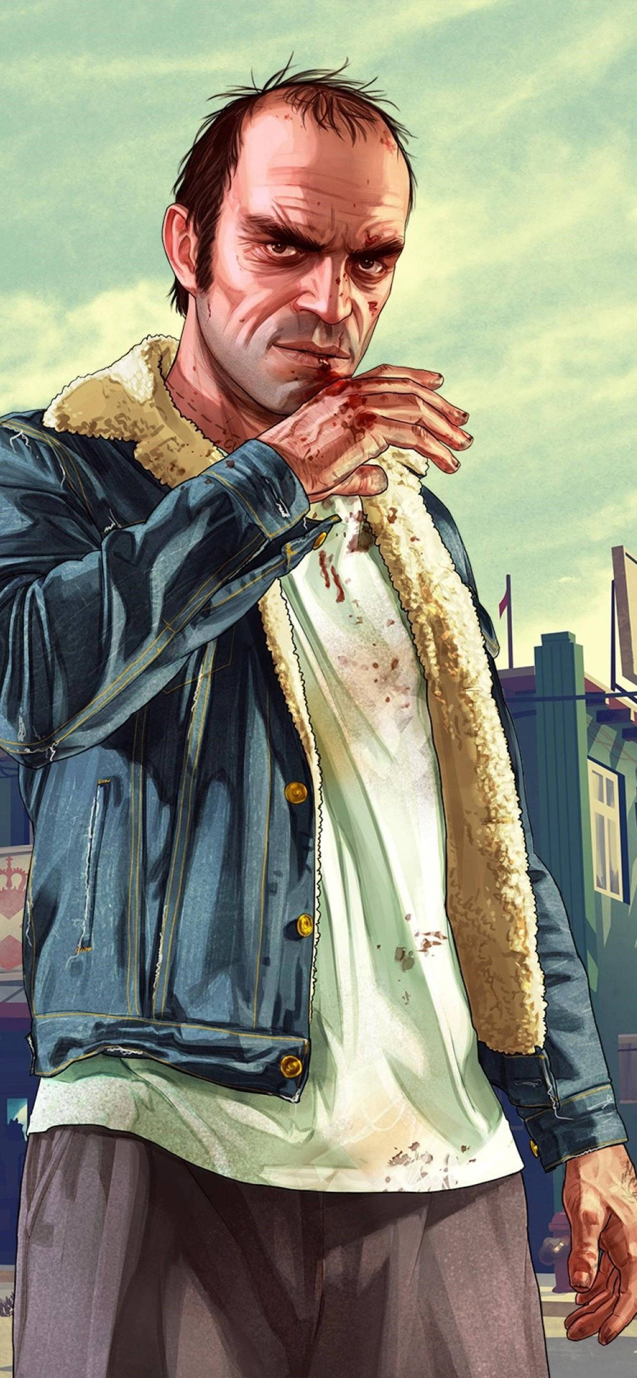 Epikong Grand Theft Auto 5 iPhone Wallpaper