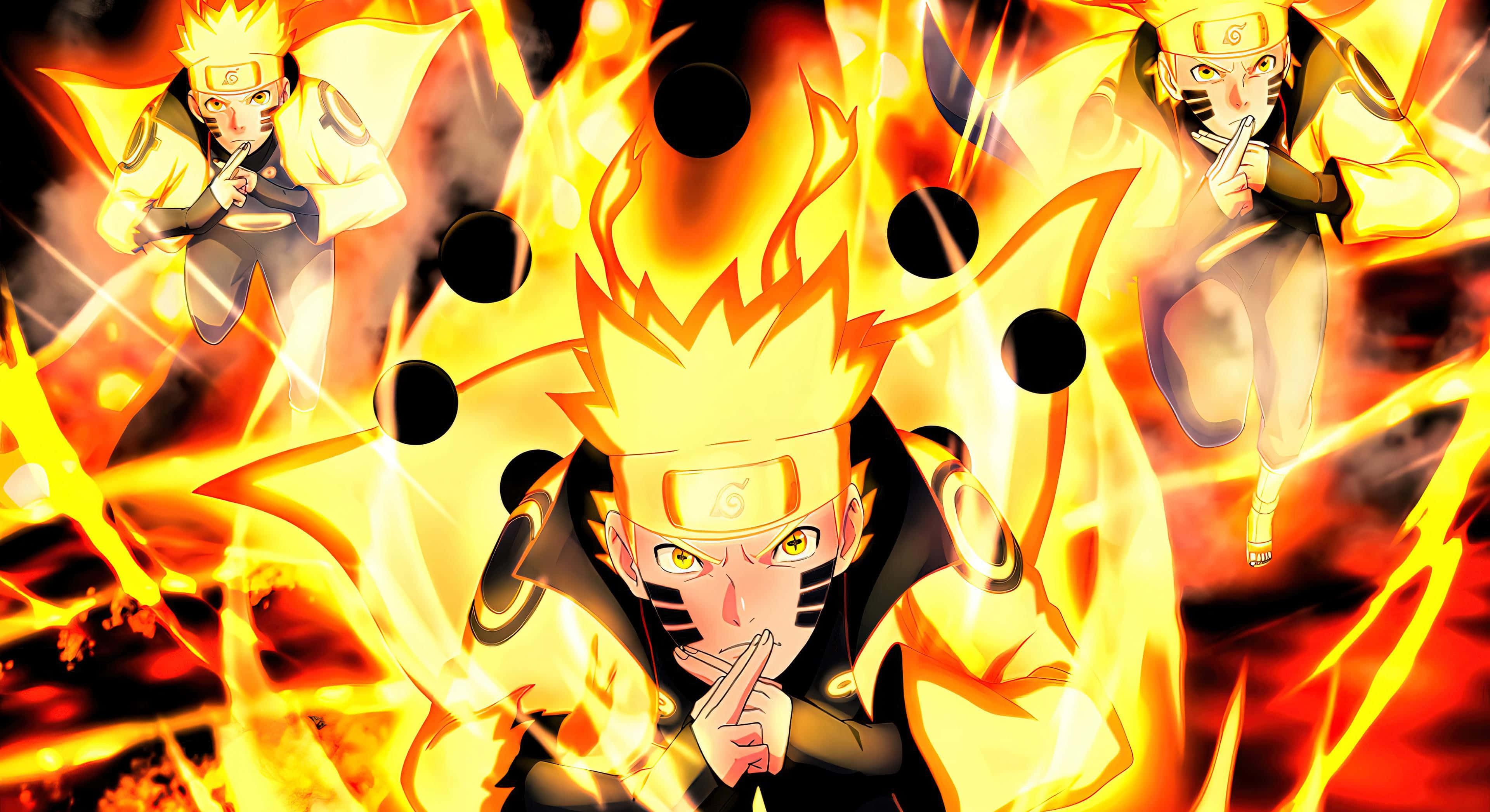 Epic na Sandali ng Seryeng Naruto Shippuden Wallpaper