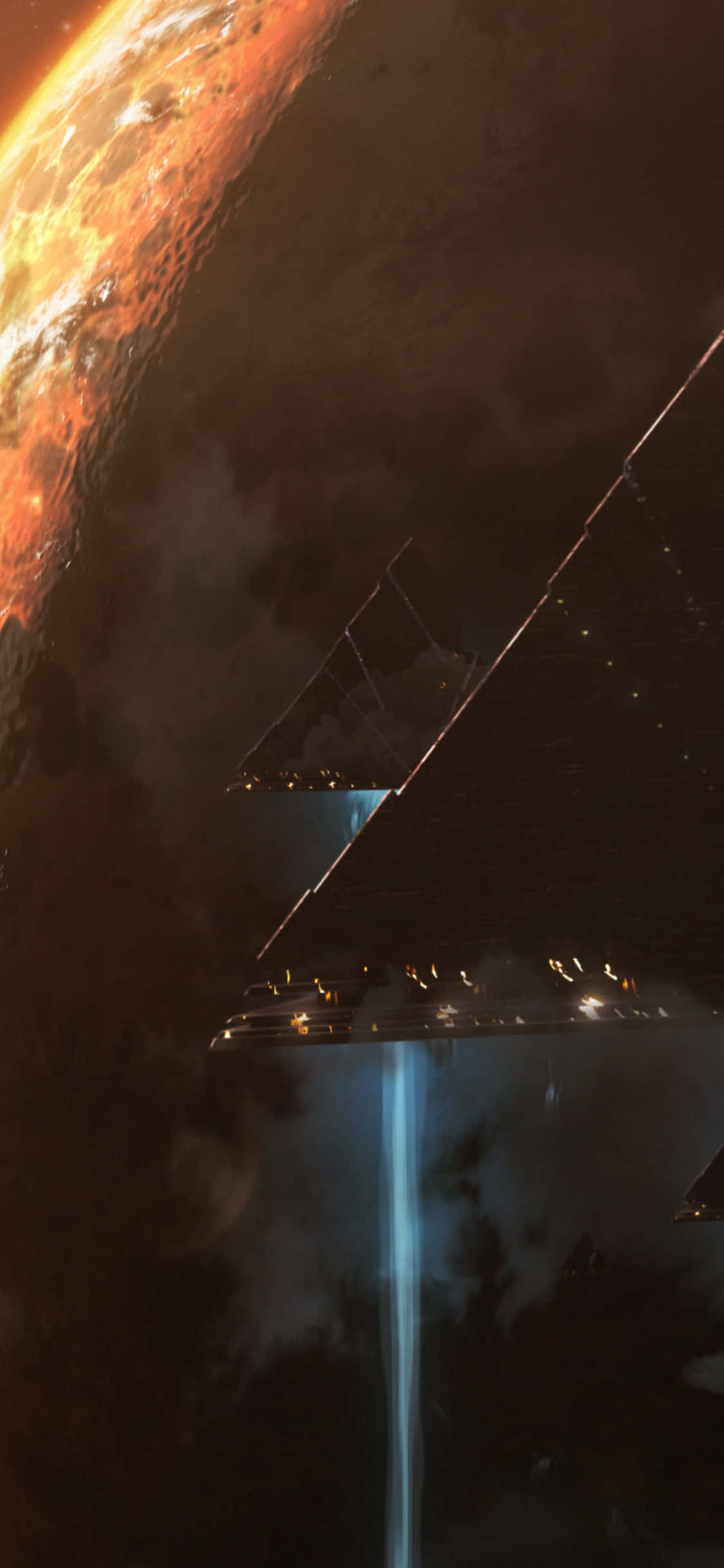 Epik na Gameplay ng Destiny 2 sa iPhone XS Wallpaper