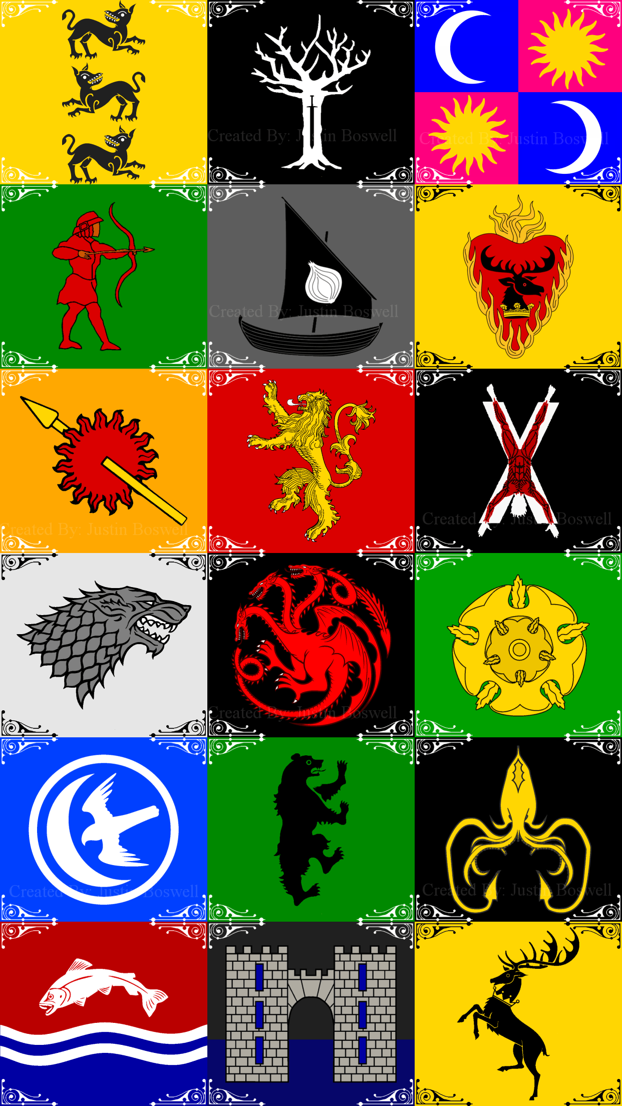 Epikong Labanan sa Game of Thrones Wallpaper