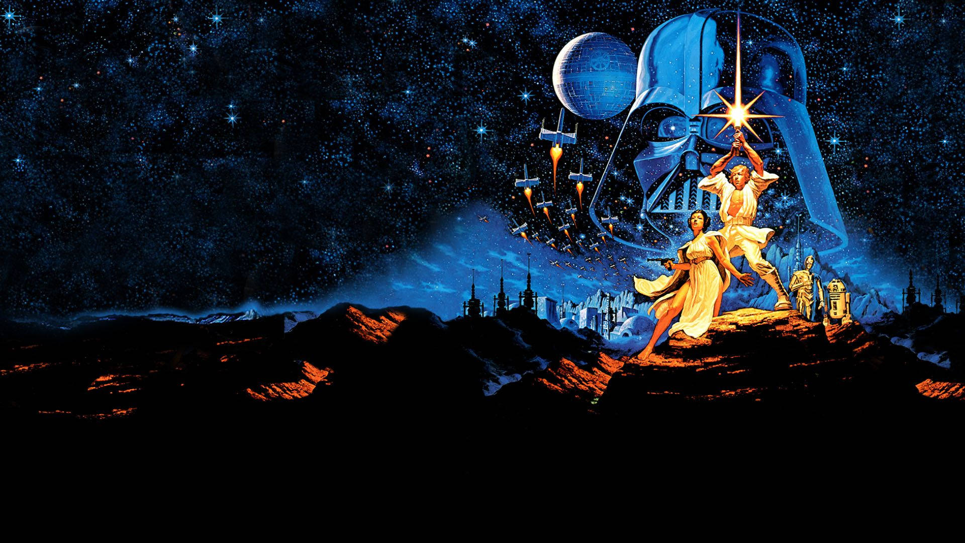 "Escape sa Isang Galaxy na Malayo, Malayo" Wallpaper