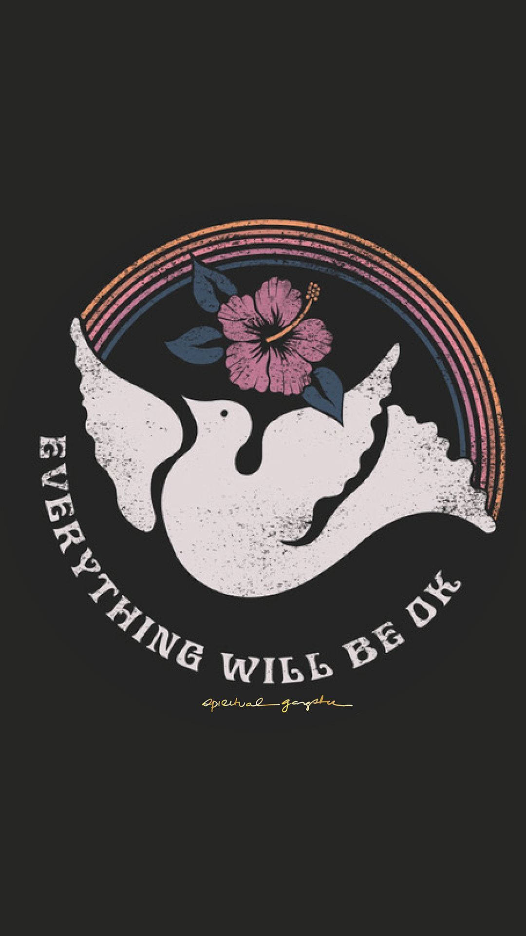 Espiritwal na Aesthetic ng Pagninilay Wallpaper