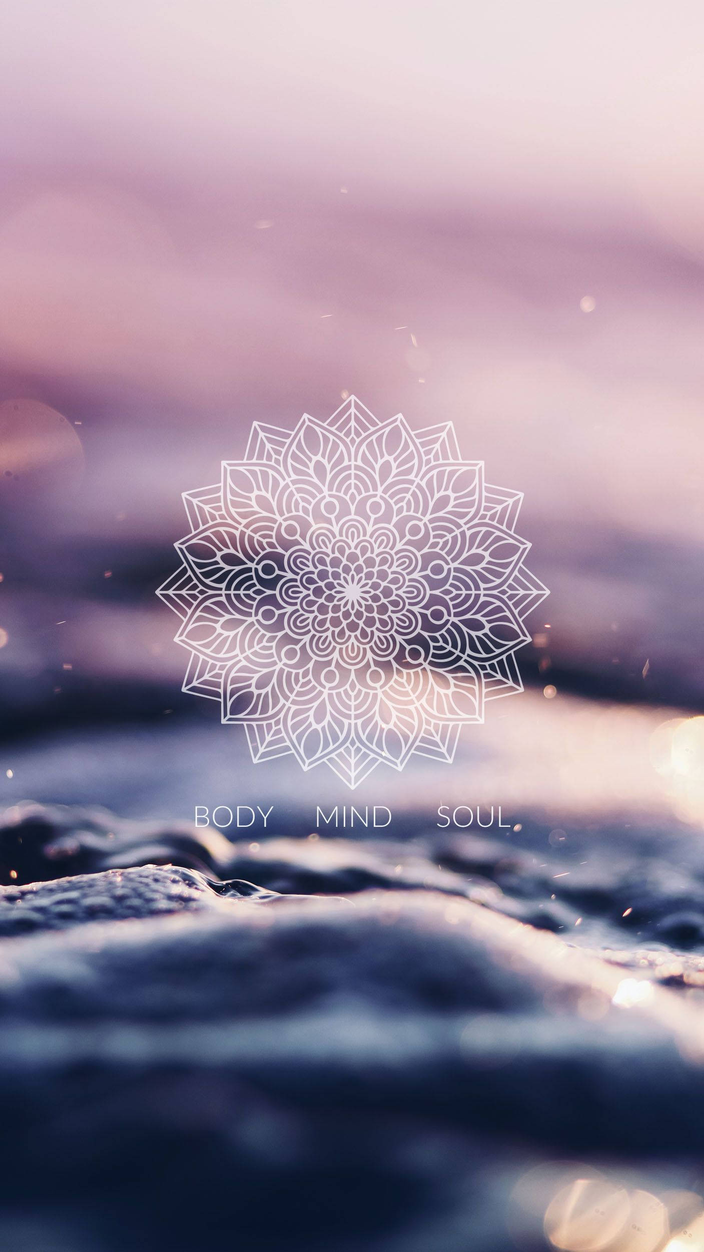 Espiritwal na Aesthetic na May Mandala Wallpaper