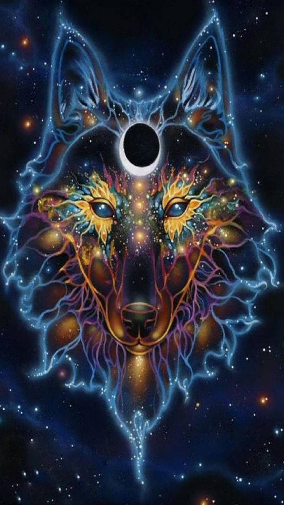 Espiritwal na Aesthetic na Banal na Lobo Wallpaper