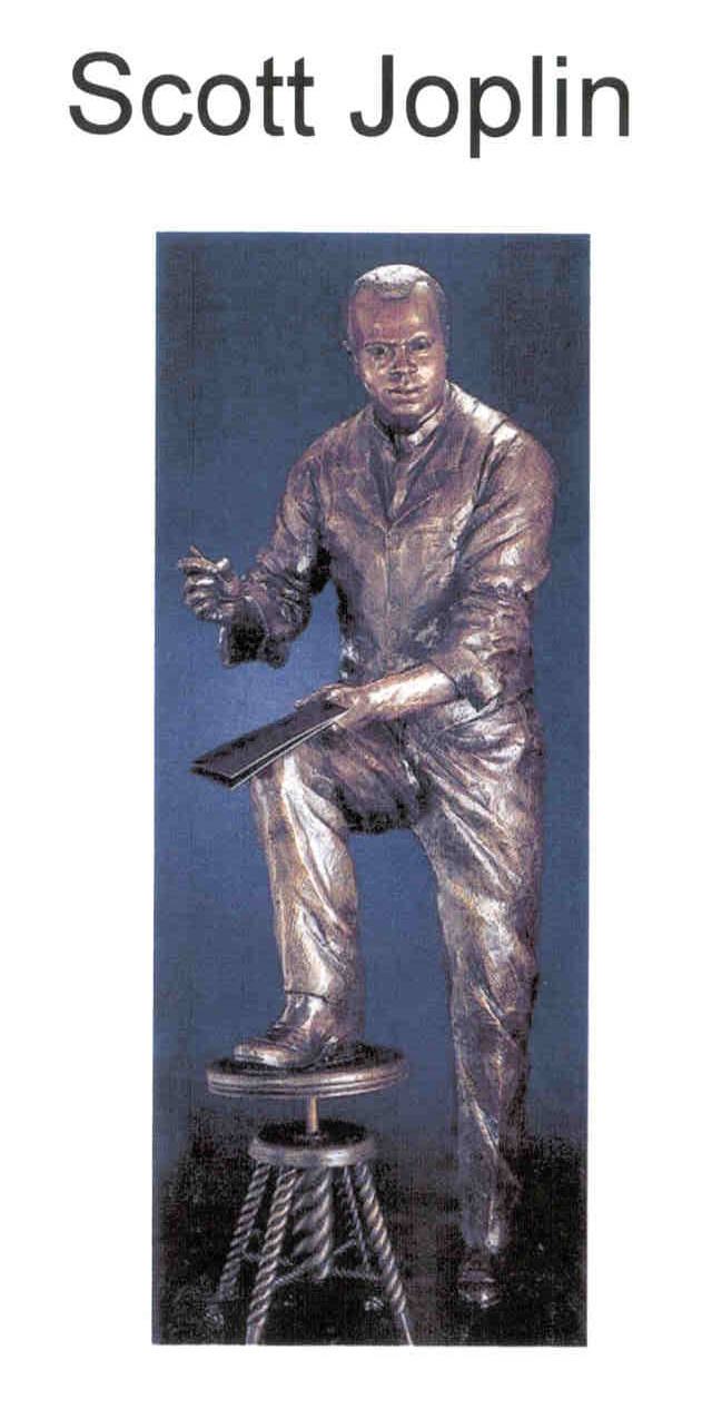 Estatuang Bronse ni Scott Joplin, Ang Hari ng Ragtime Wallpaper