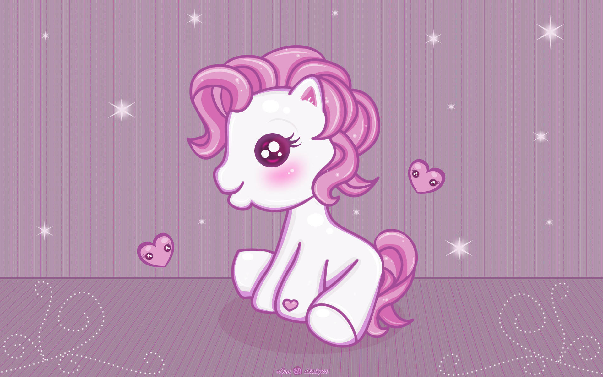 Estetika Pink Unicorn Tumblr Wallpaper
