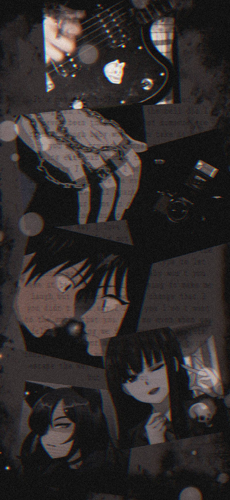Estetikang Emo na Anime Wallpaper