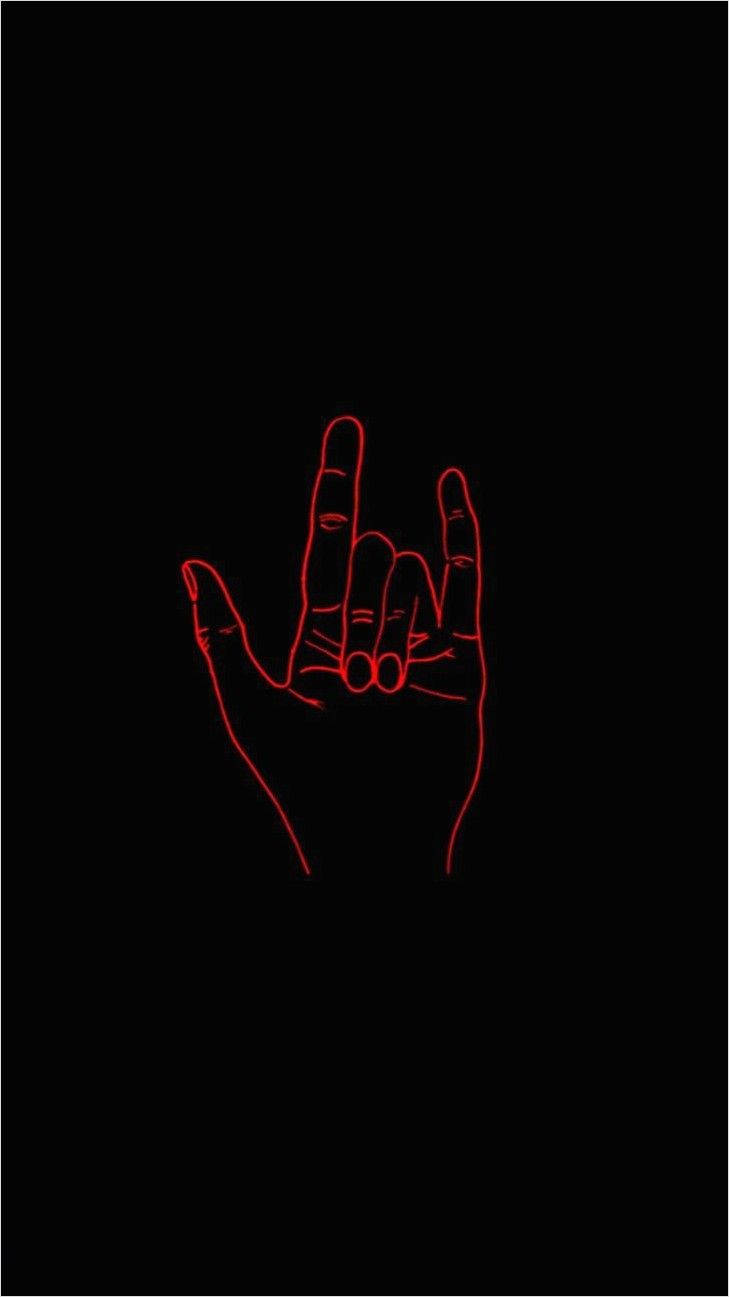 Estetikang Emo ng Rock and Roll Wallpaper