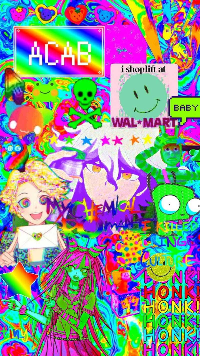 Estetikang Glitchcore Alt Wallpaper