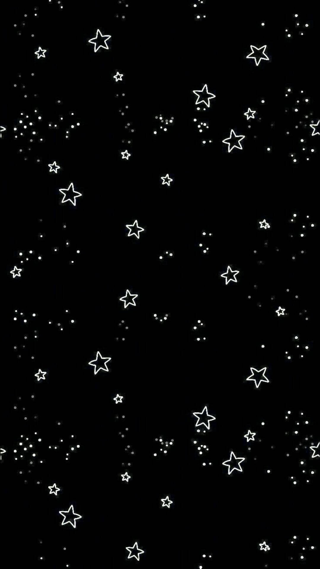 Estetikang Grunge na iPhone na Bituin Wallpaper
