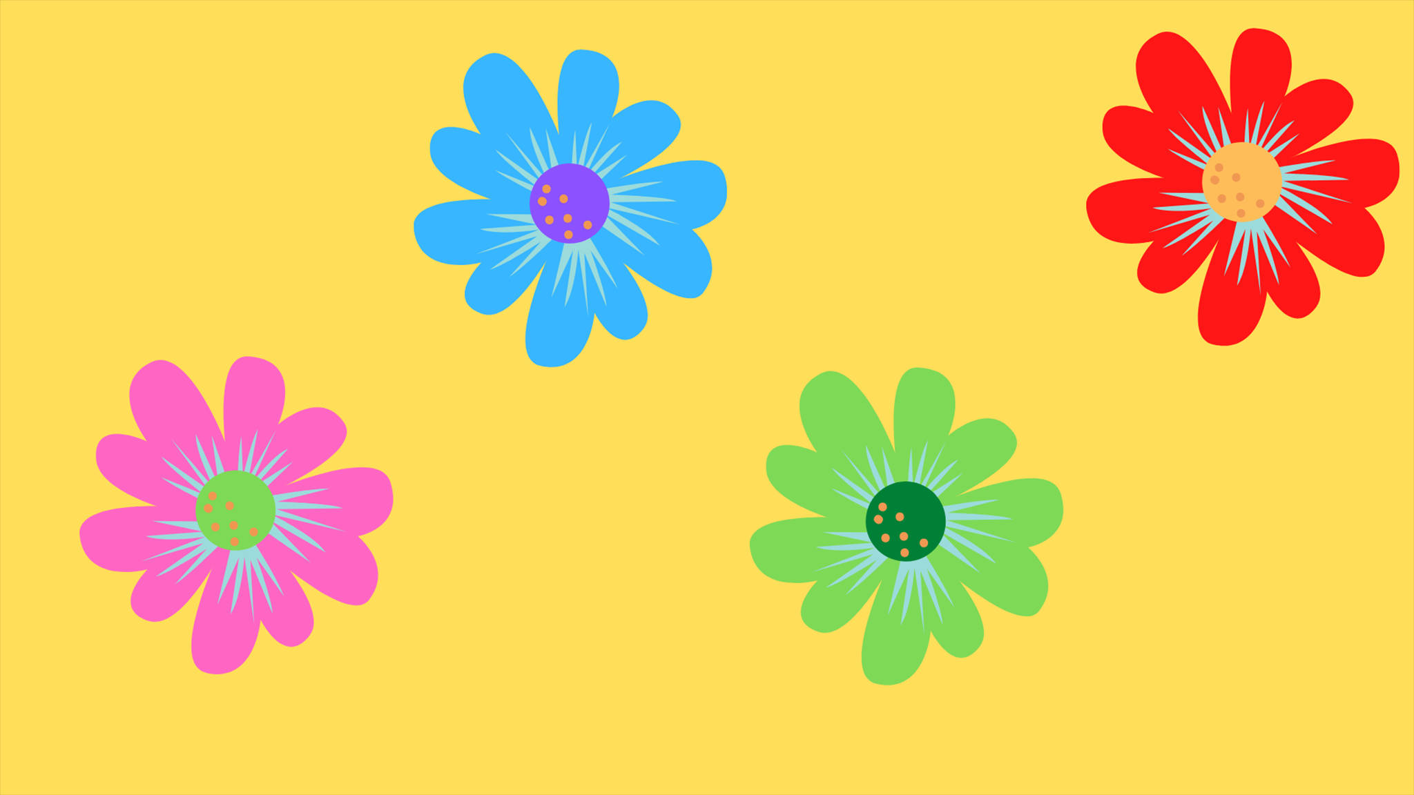 Estetikang Indie ng Bulaklak Wallpaper