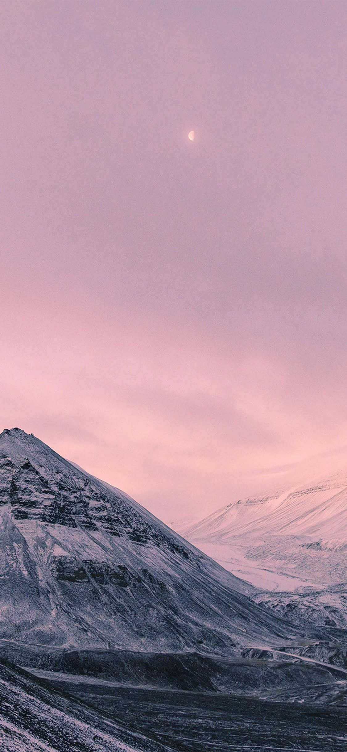 Ethereal na Tanawin ng Kagubatan sa iPhone X Wallpaper