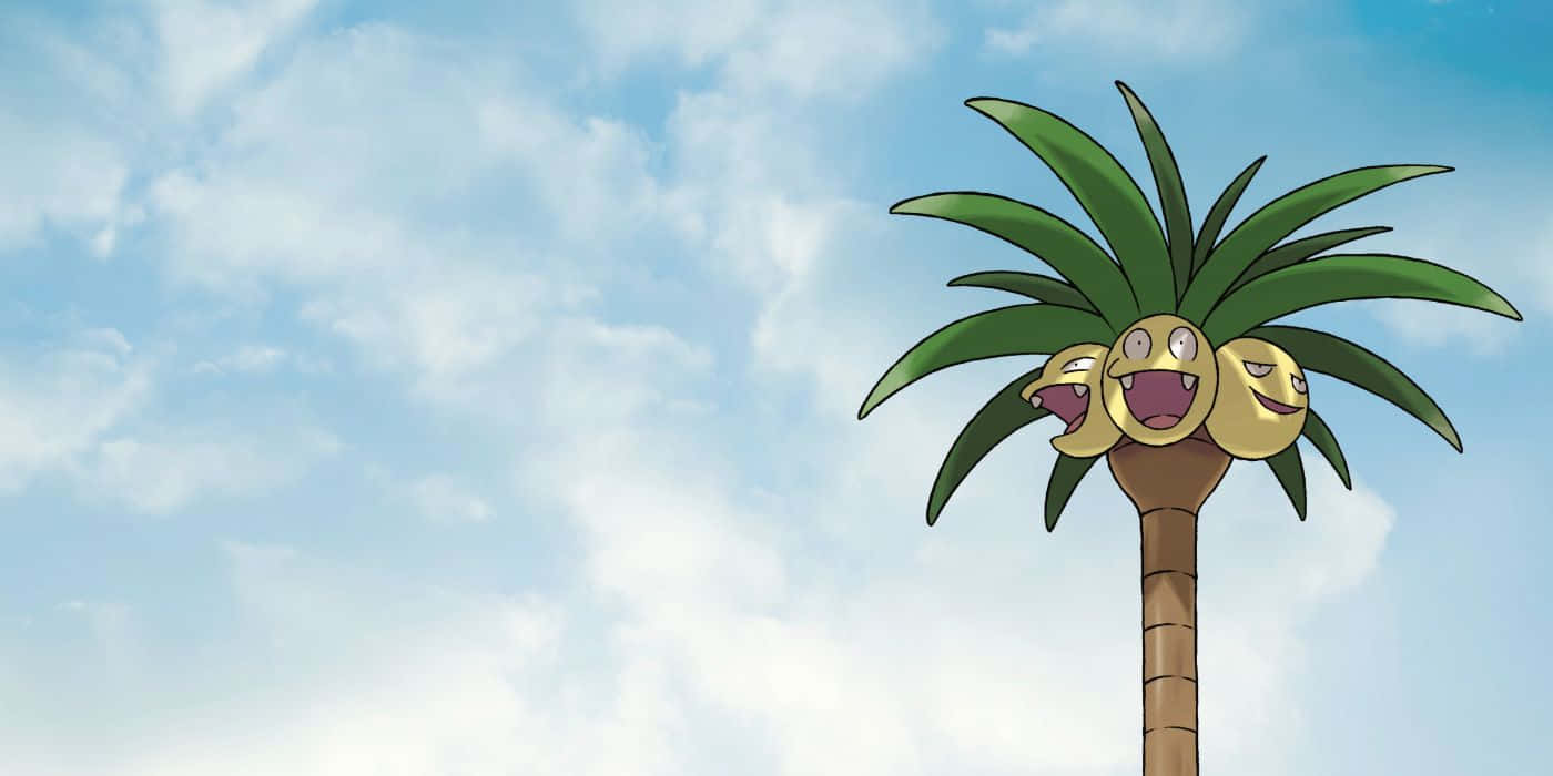 Exeggutor sa Ilalim ng Panaginip na Kalangitan Wallpaper