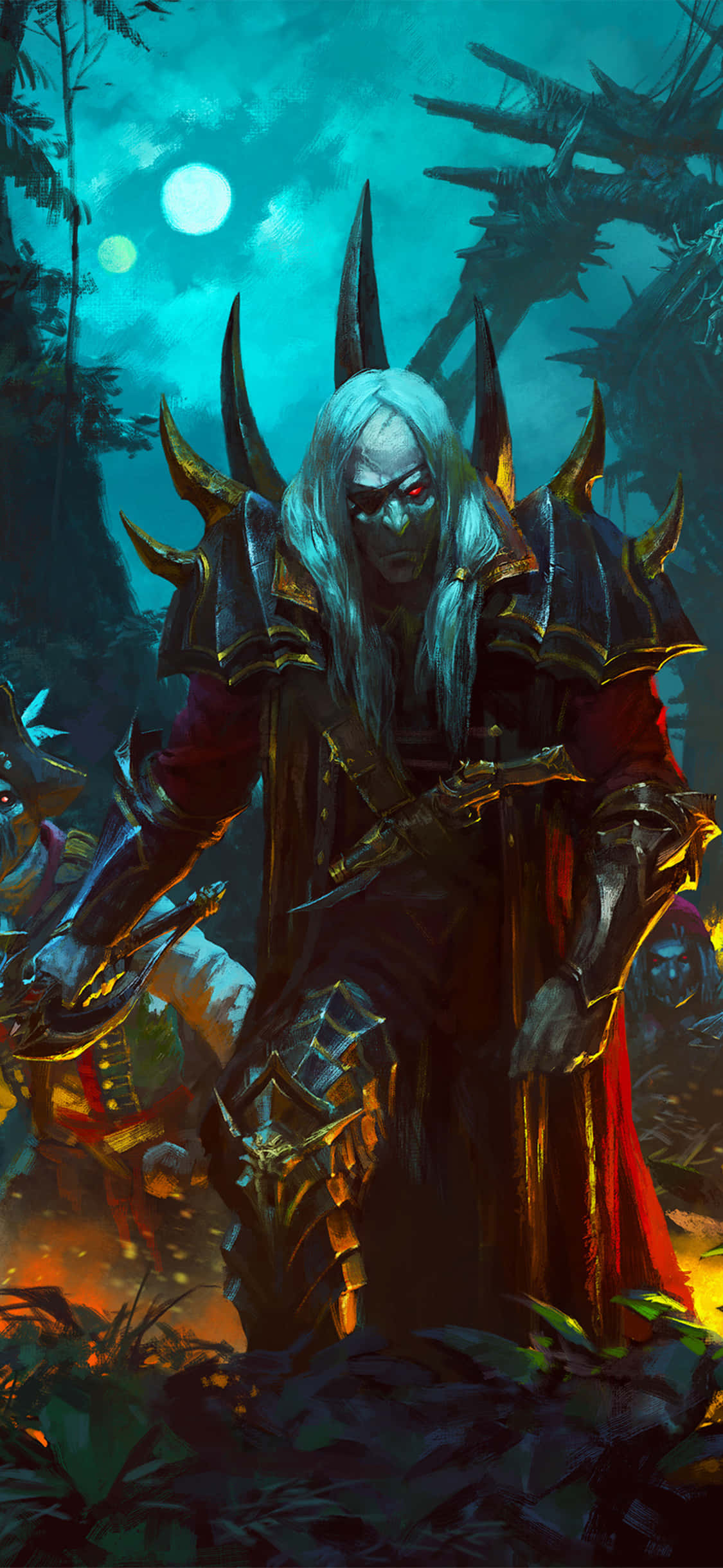 “Experience Epic Battles Sa Iyong iPhone X Gamit ang Total War: Warhammer” Wallpaper