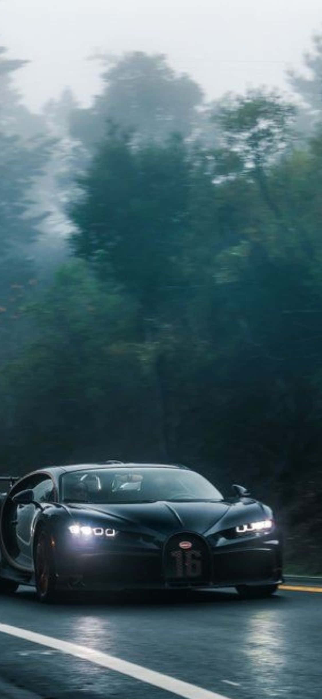 Marasanas ng Karangyan gamit ang iPhone Xs at Bugatti Wallpaper