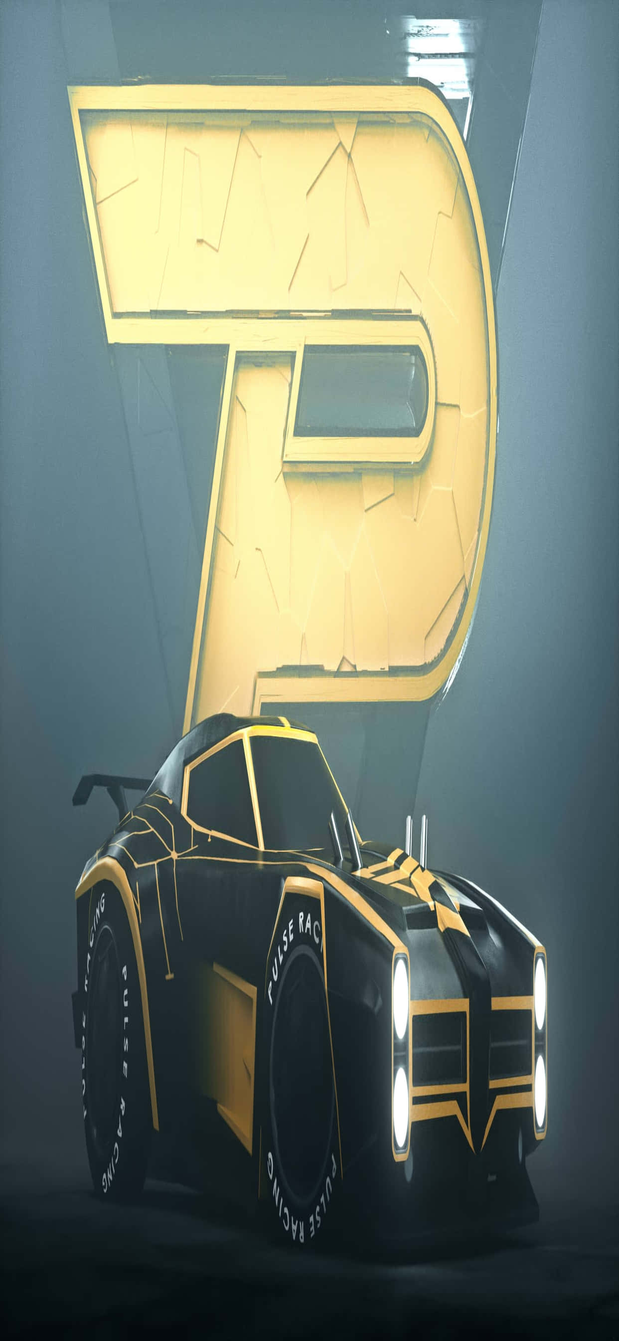 Experience the power of Rocket League with your iPhone Xs Max! Wallpaper