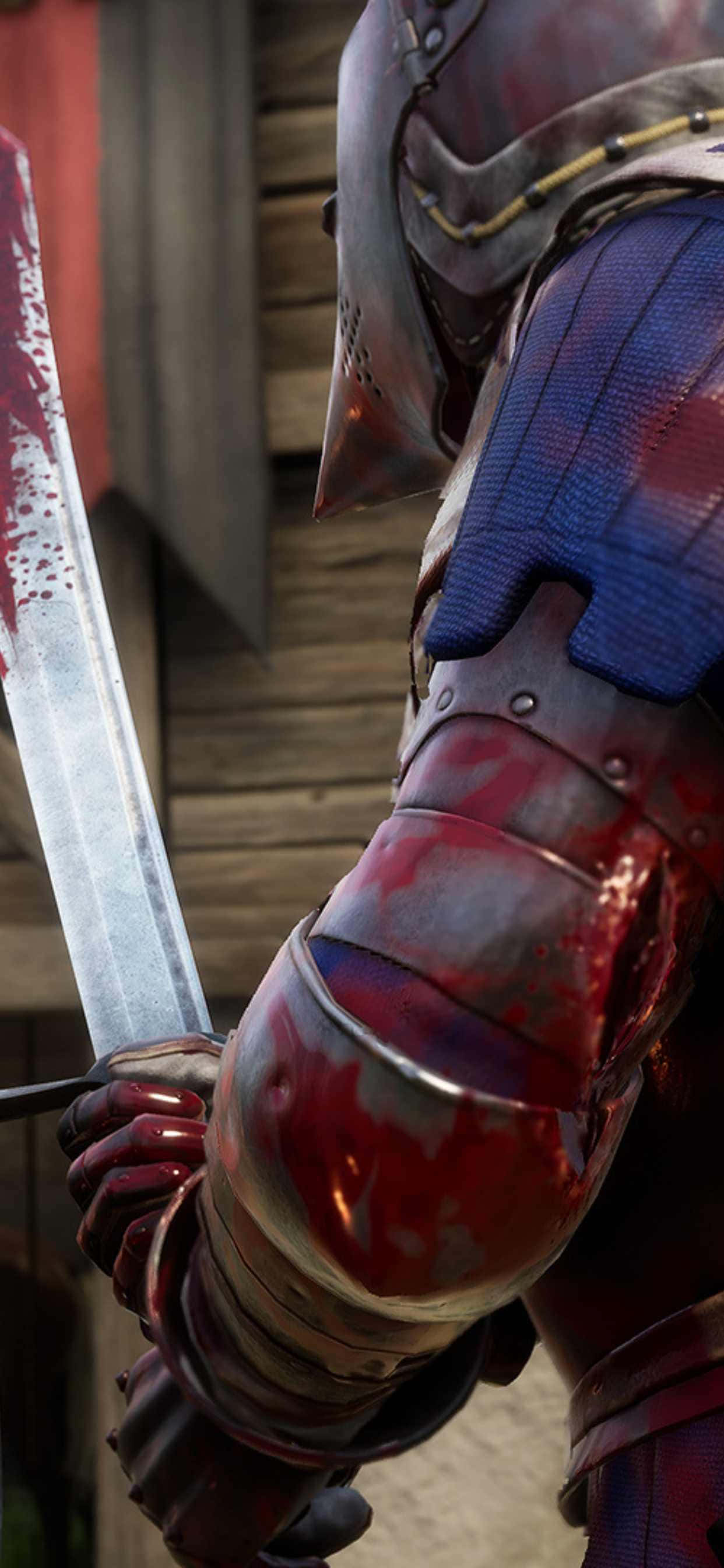 Mararanasan ang Ultimate Game sa iPhone Xs Max gamit ang Mordhau Wallpaper
