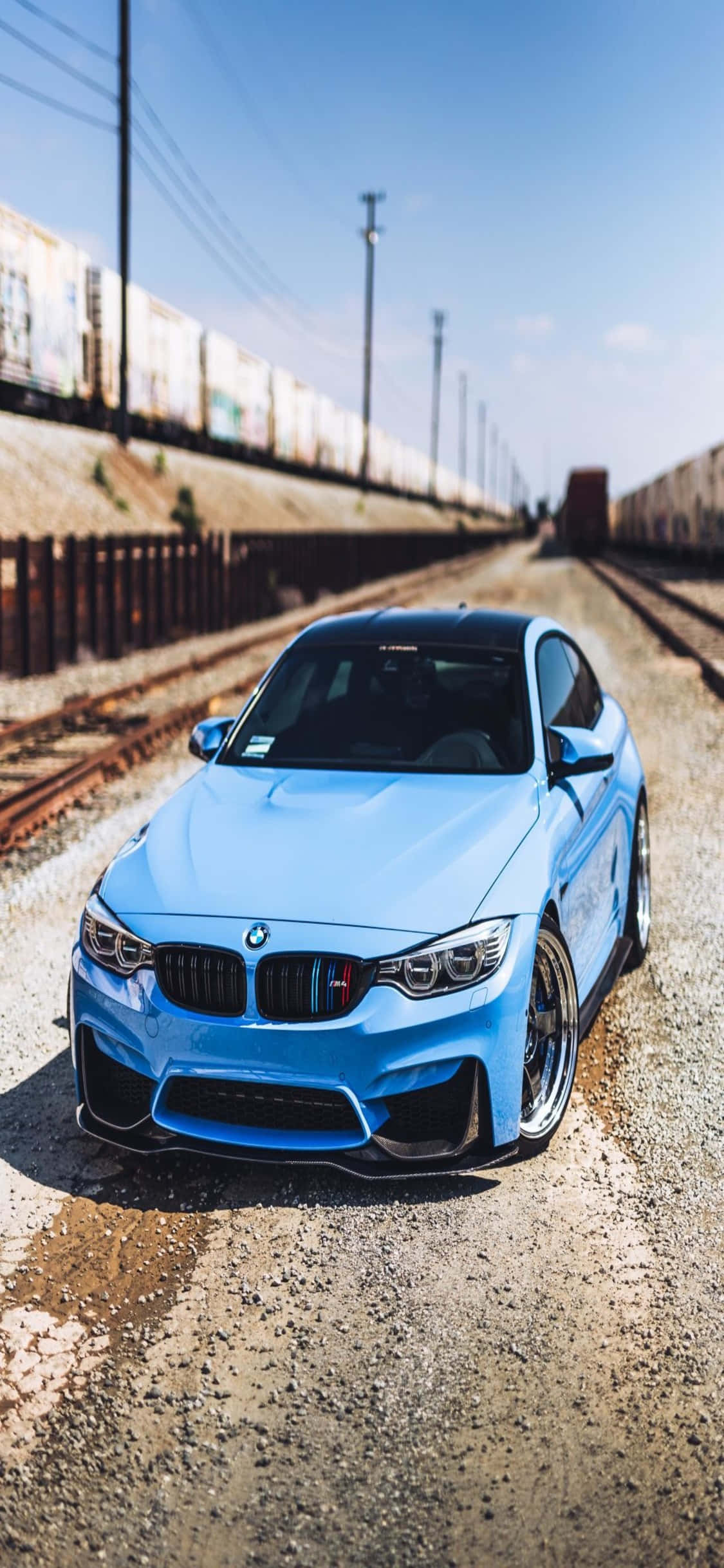 "Marasanan ang pinakamataas na karangyaan, gamit ang iPhone X at BMW!" Wallpaper