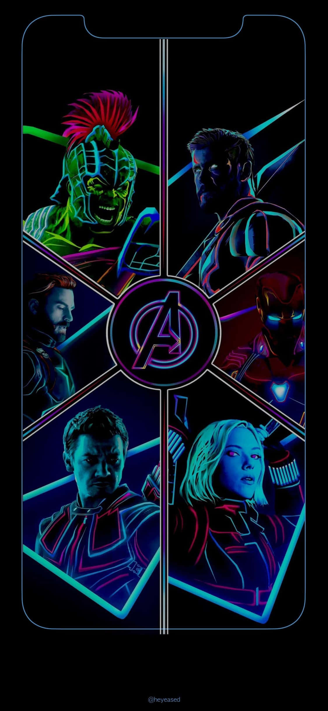 Experience the Ultimate Avengers Adventure on Your iPhone Xs Wallpaper