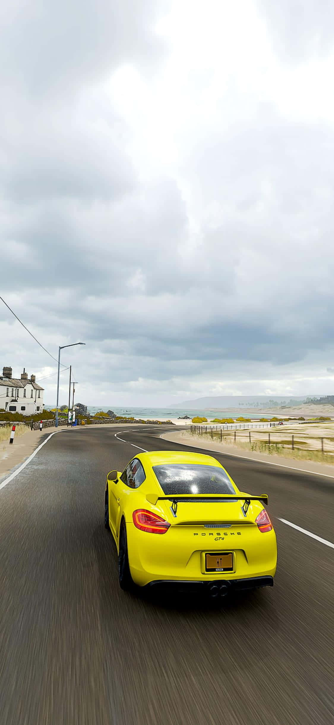 Experiensyahin ang racing game na parang dati gamit ang iPhone Xs at Forza Horizon 4 Wallpaper