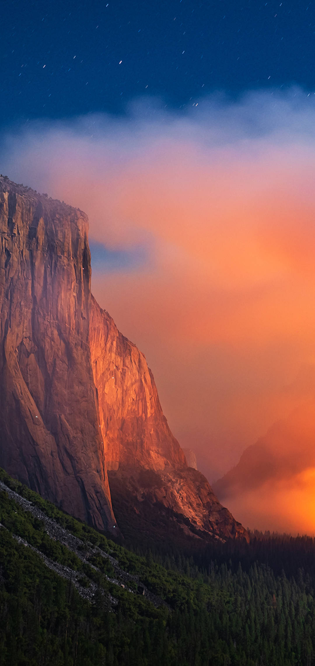 Tuklasin ang magandang Yosemite National Park sa iyong iPhone Wallpaper