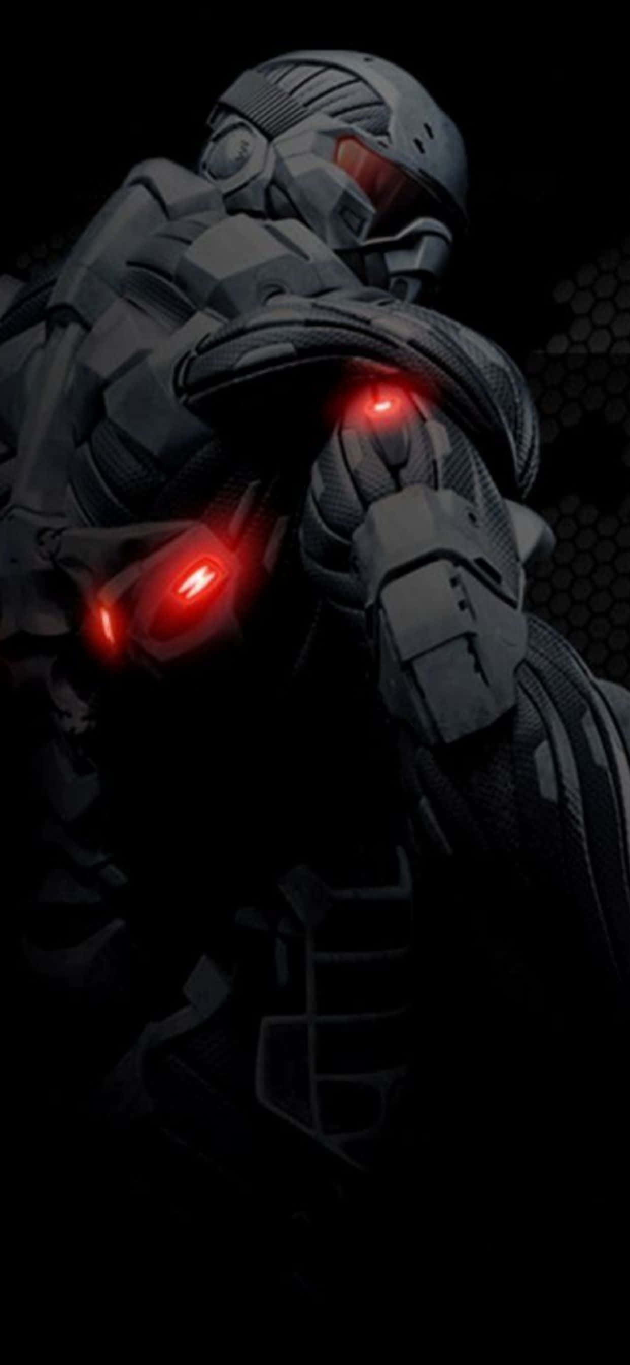 Explore the depths of Crysis Warhead with your iPhone XS Max. Wallpaper