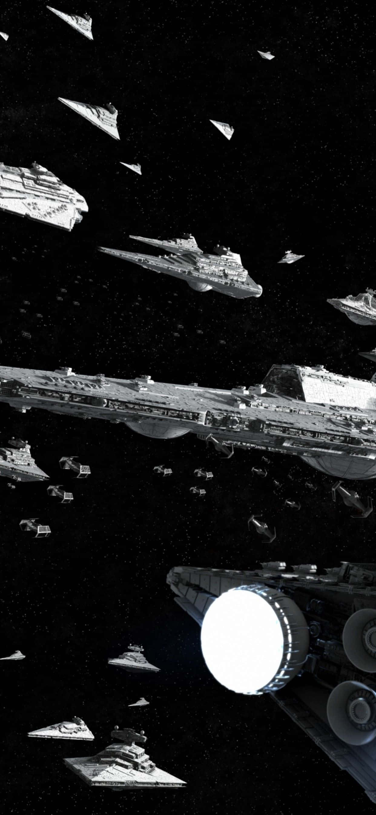 Galugar ang Kalawakan, Kahit Saan at Kailan Gamit ang Star Wars Phone Wallpaper