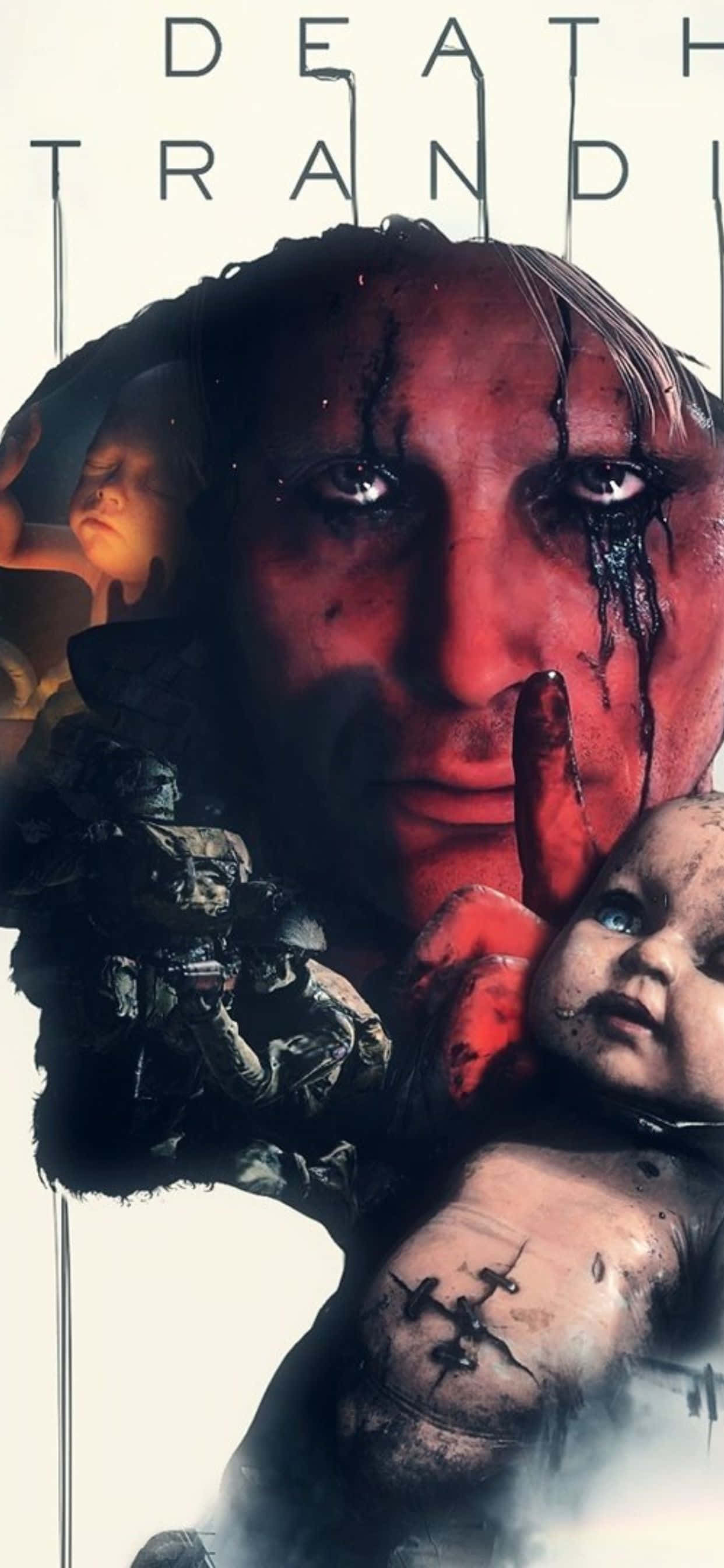 Tuklasin ang post-apocalyptic na mundo ng Death Stranding sa isang iPhone Xs Max Wallpaper