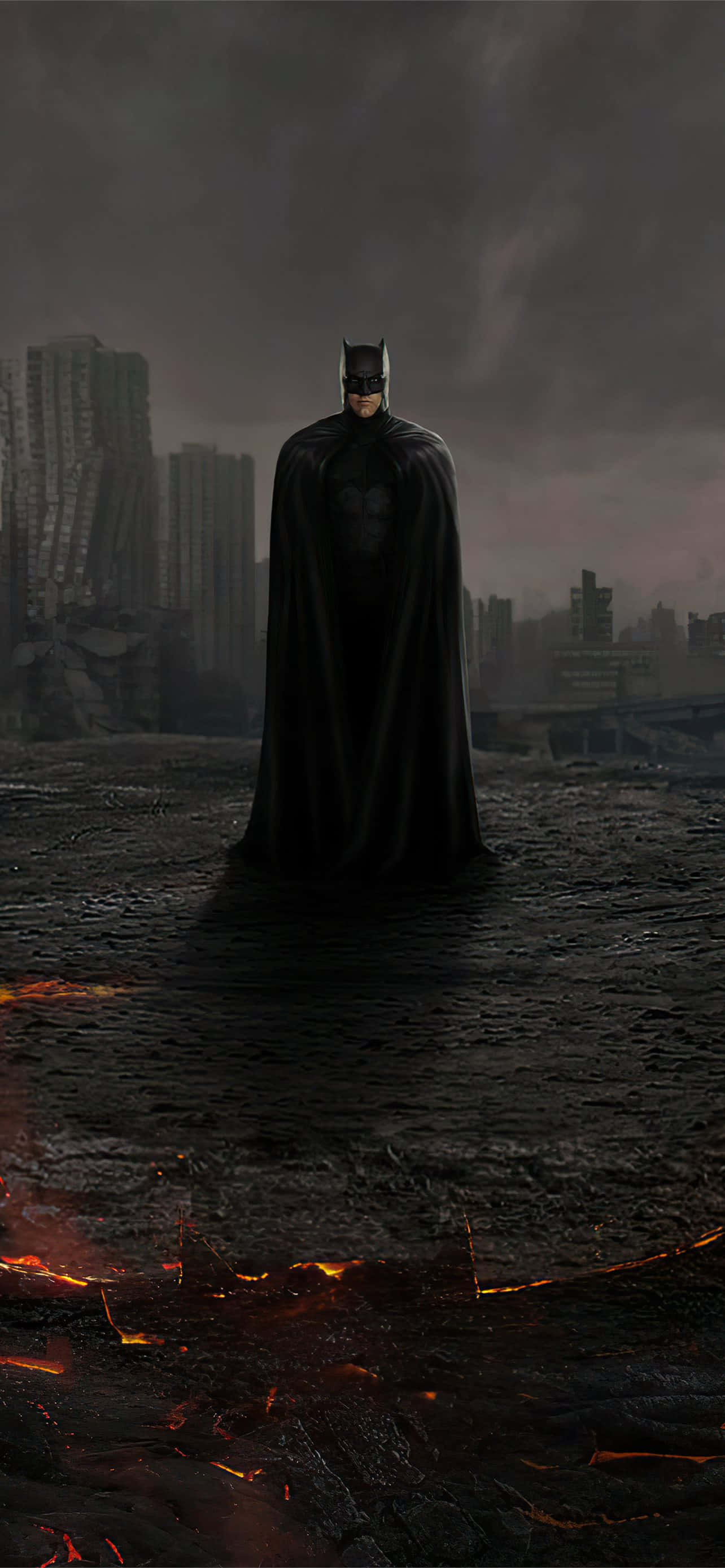 "Paggalugad sa madilim na eskinita ng Batman City" Wallpaper