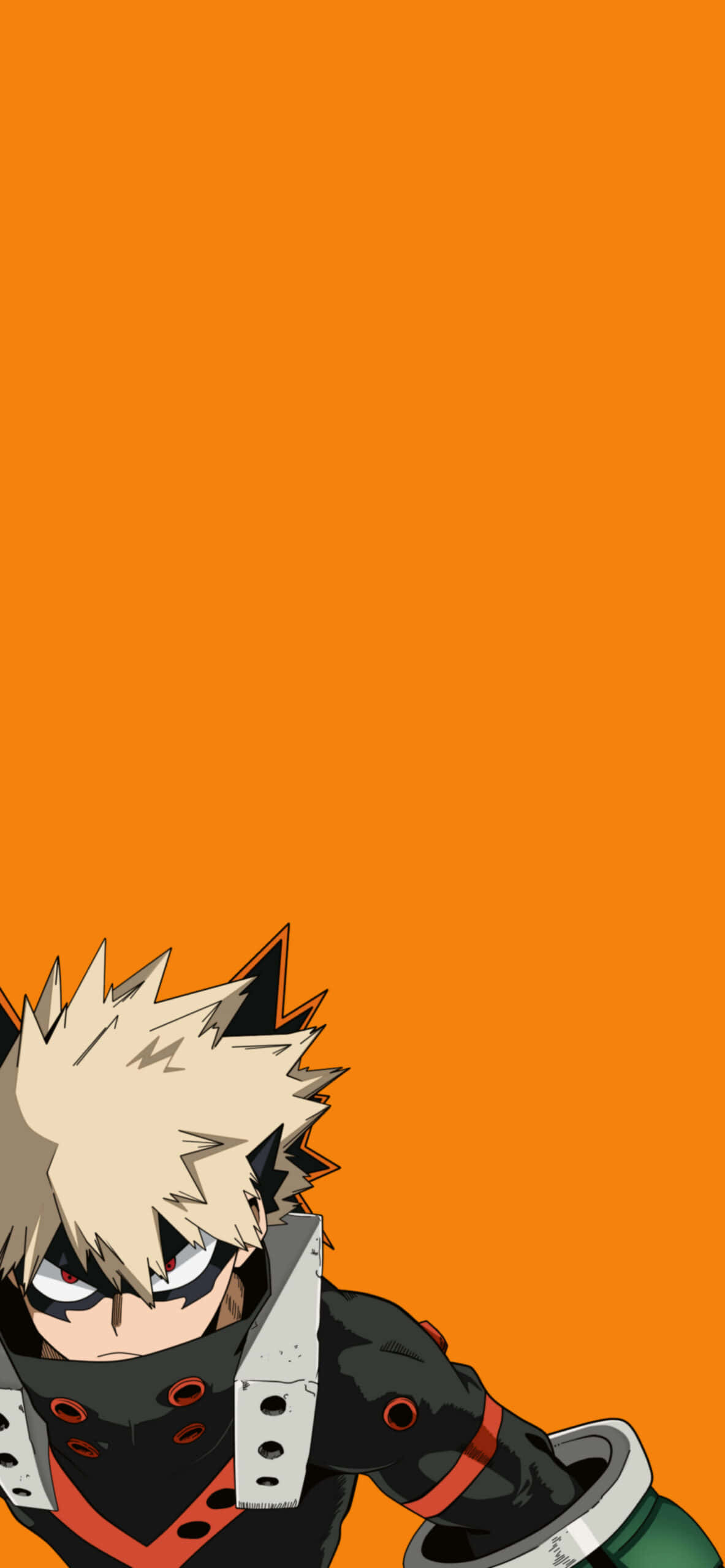 Sumasabog na Bakugou sa Aksiyon Wallpaper