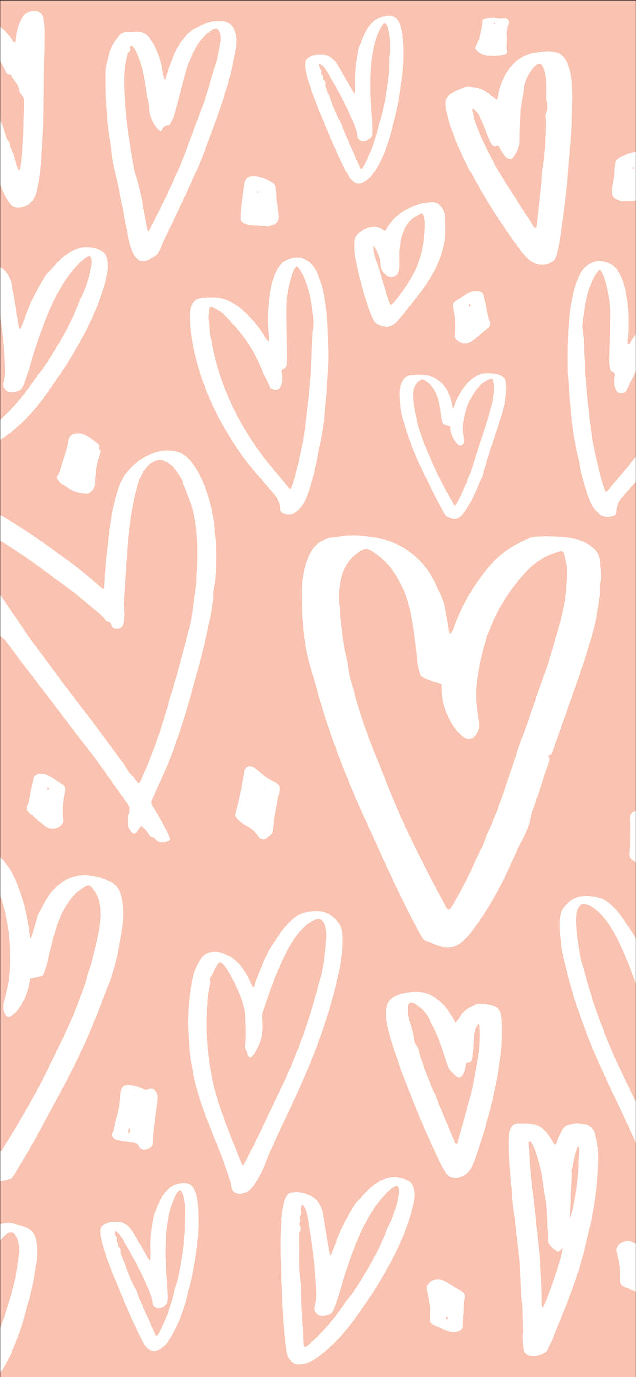 Expressive Valentine's Day Background Wallpaper