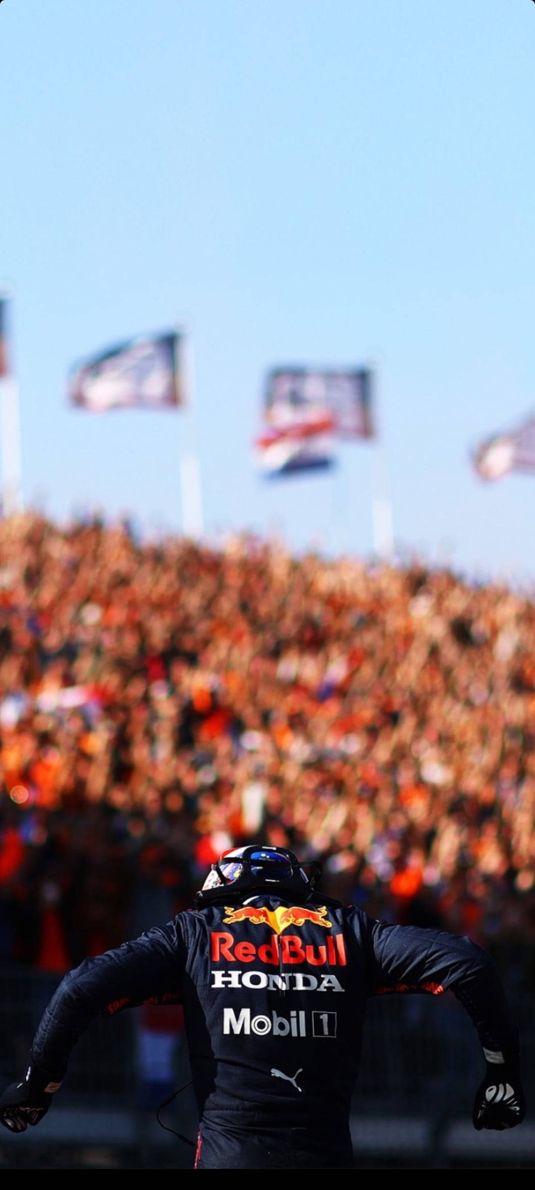 F1 Max Verstappen Dutch GP Victory iPhone Wallpaper