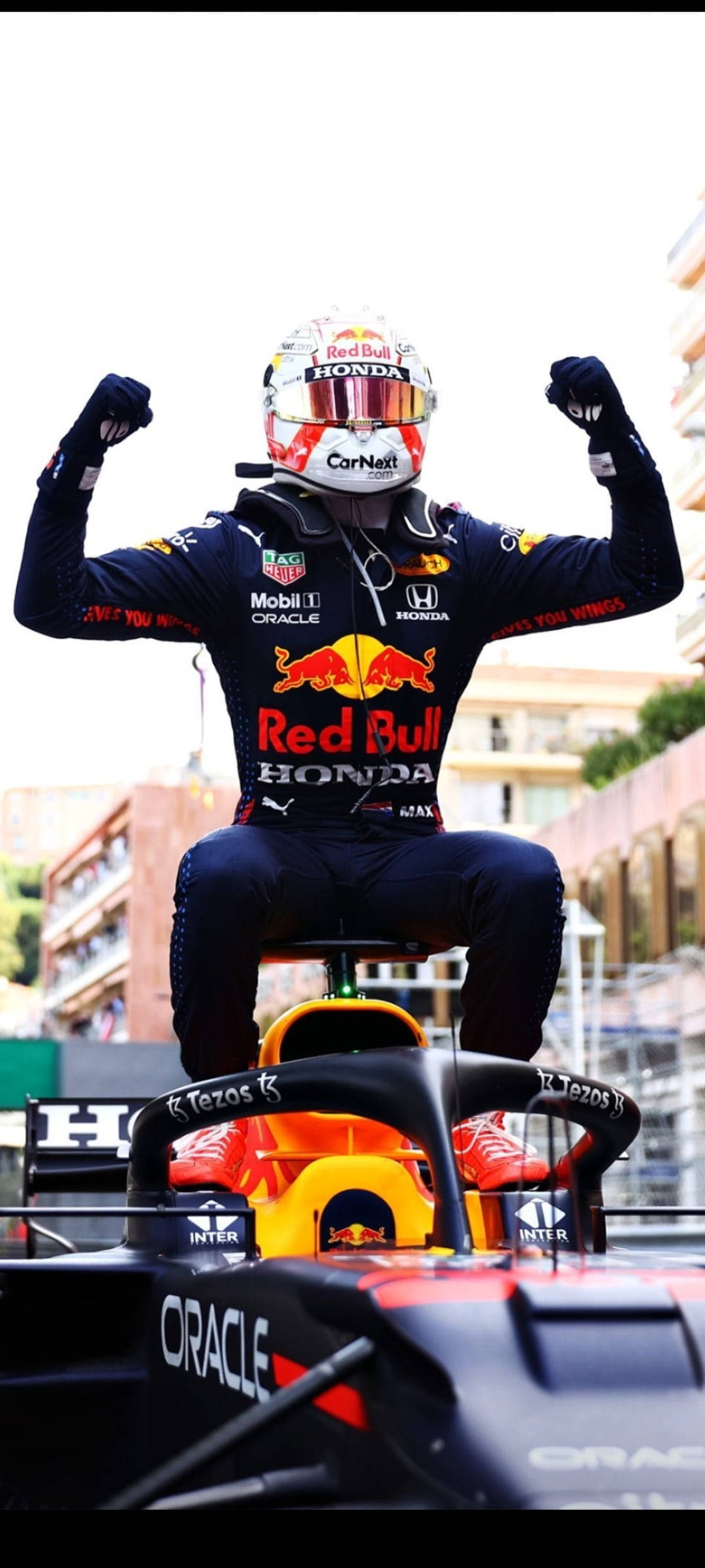 F1 Max Verstappen Monaco GP Tagumpay iPhone Wallpaper