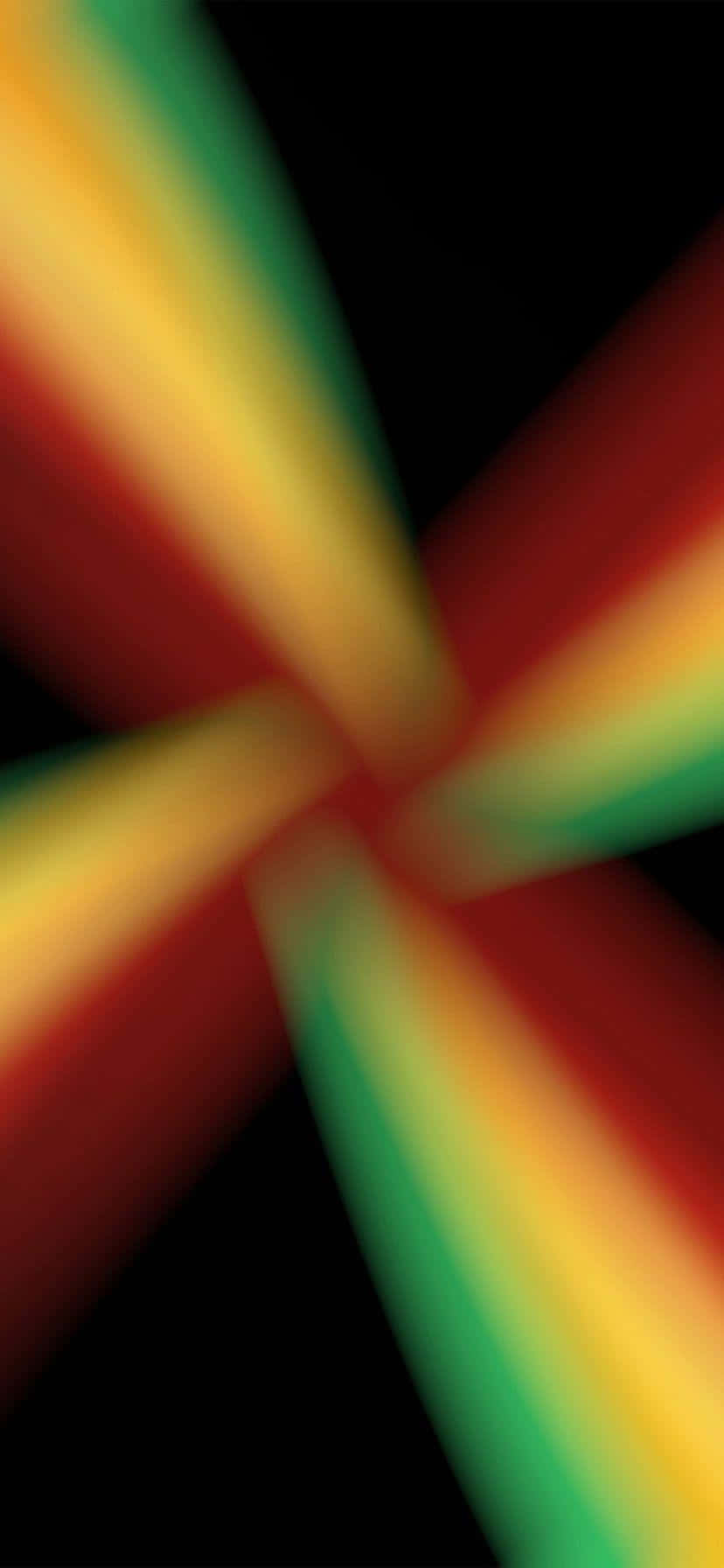 Faded Prism Ng Pula At Berde Background Wallpaper