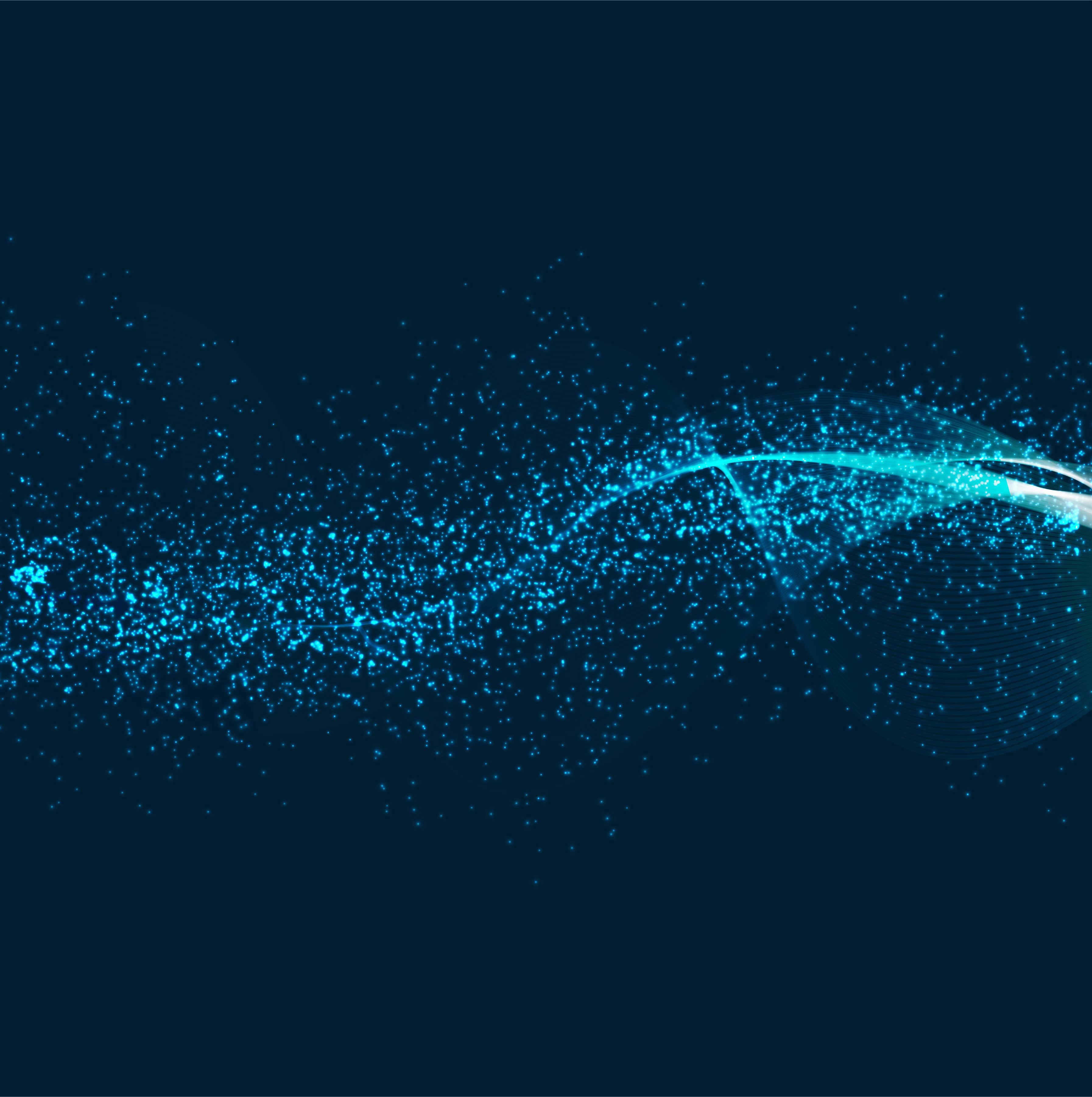 Fading Away Sparkly Blue Background Wallpaper