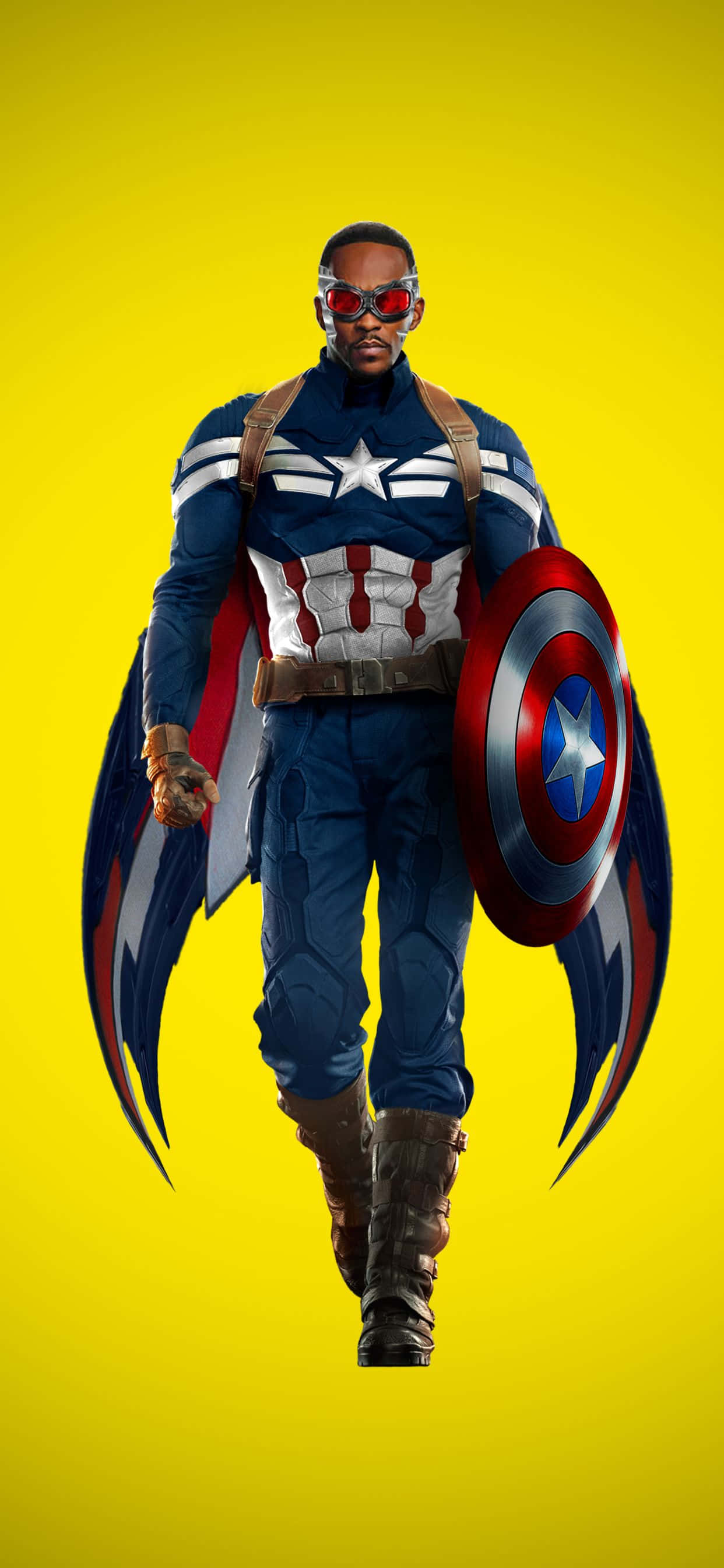 Falcon Marvel Bilang Captain America Wallpaper