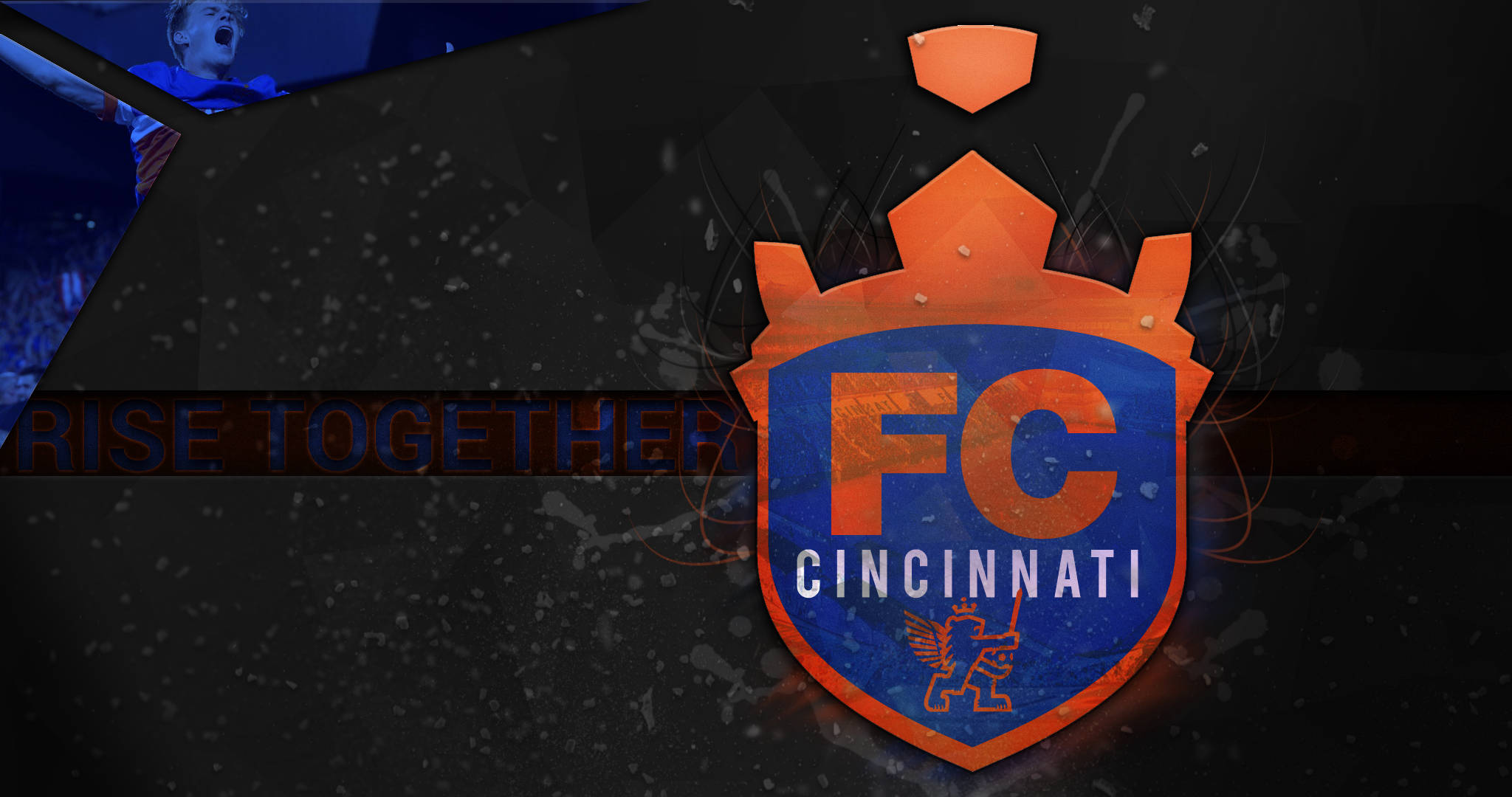 Fc Cincinnati Bumangon Sama-sama Wallpaper
