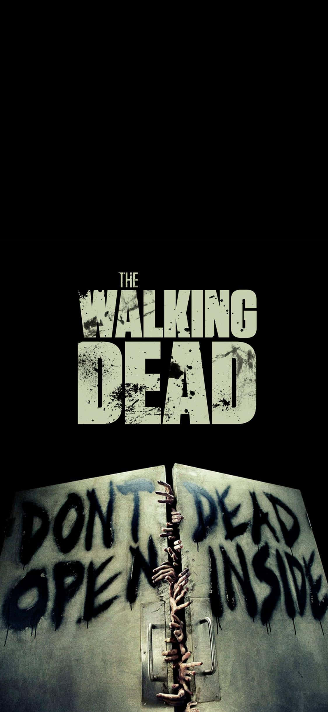 Fear the undead with The Walking Dead on your iPhone Wallpaper